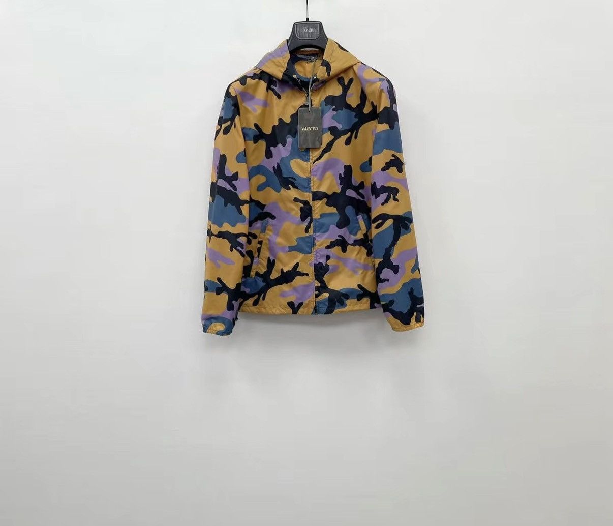 Valentino VALENTINO Camouflage Hooded Jacket J30 Size US M / EU 48-50 / 2 - 2 Thumbnail