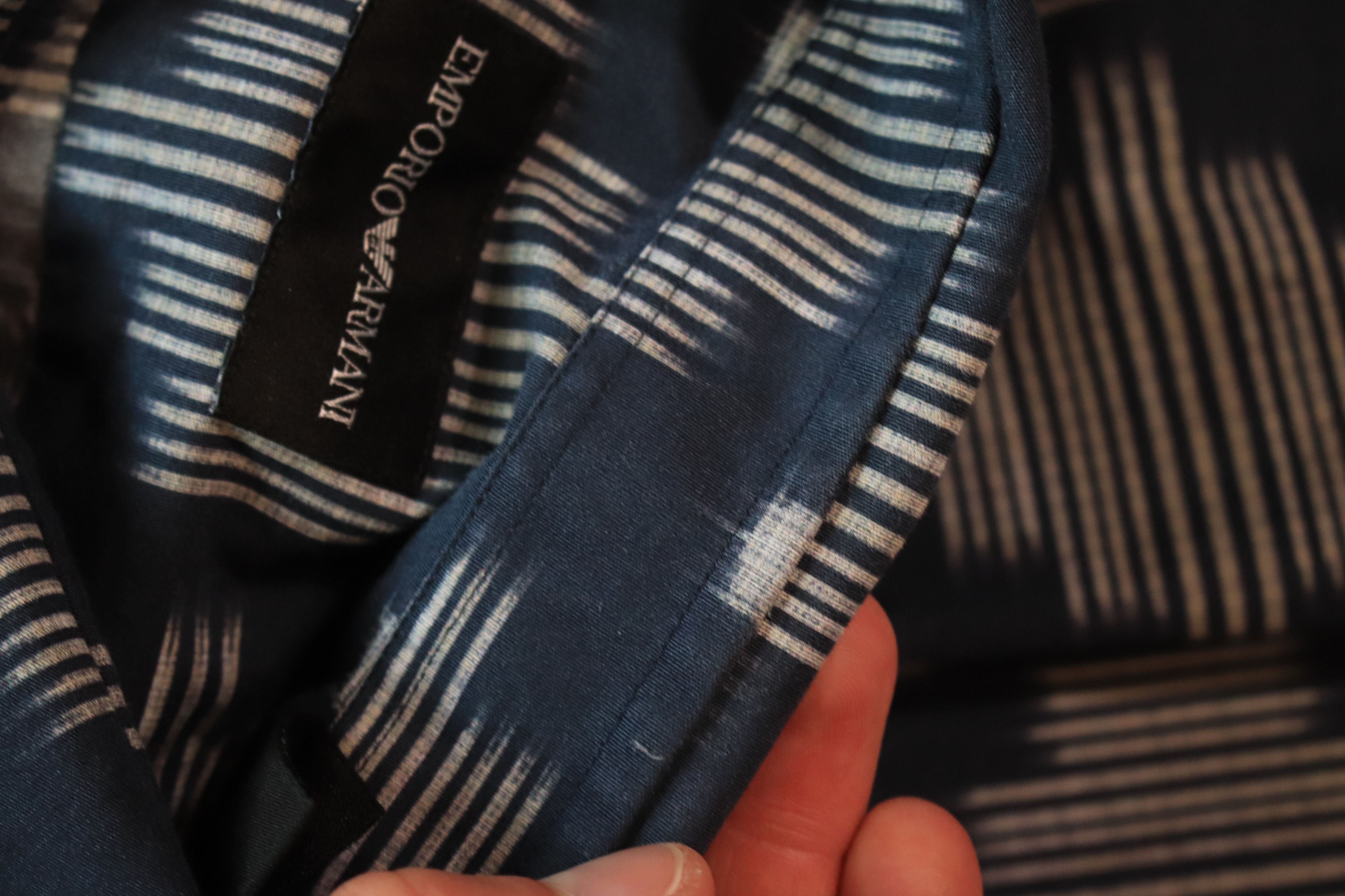 Emporio Armani Emporio Armani shirt size 40 sleeve length cotton men Size US XXS / EU 40 - 9 Thumbnail