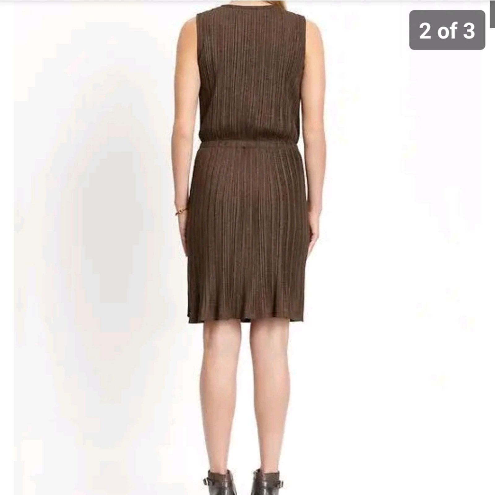 Banana Republic Banana Republic Heritage Pleated Knit Dress - Small Size S / US 4 / IT 40 - 7 Thumbnail