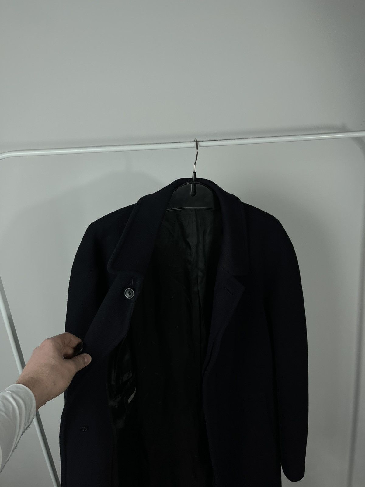 Pierre Cardin Pierre Cardin Wool Cashmere Coat Navy Blue XL Size US XL / EU 56 / 4 - 11 Thumbnail