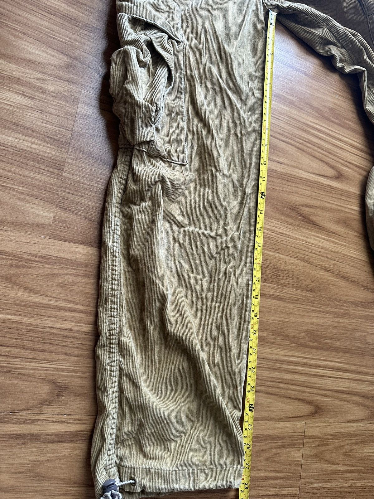 Stussy 1990-Stüssy 3D Cargos Made in China Corduroys Cargo Pant Size US 29 - 22 Thumbnail