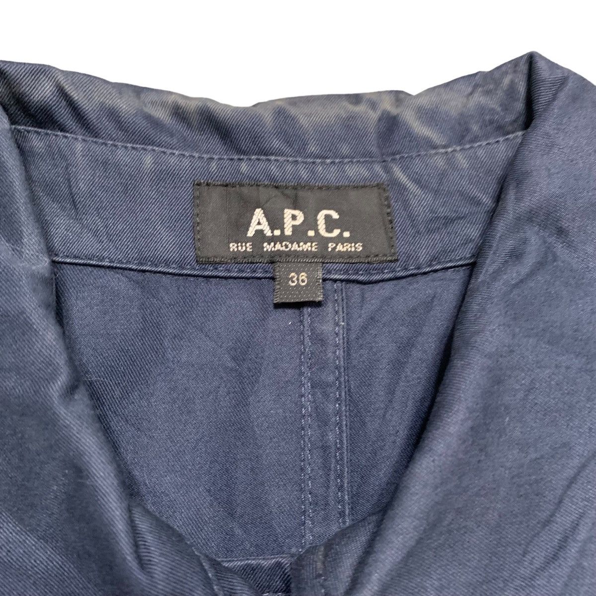 A.P.C. APC Women Trench Coat Size XS / US 0-2 / IT 36-38 - 5 Thumbnail