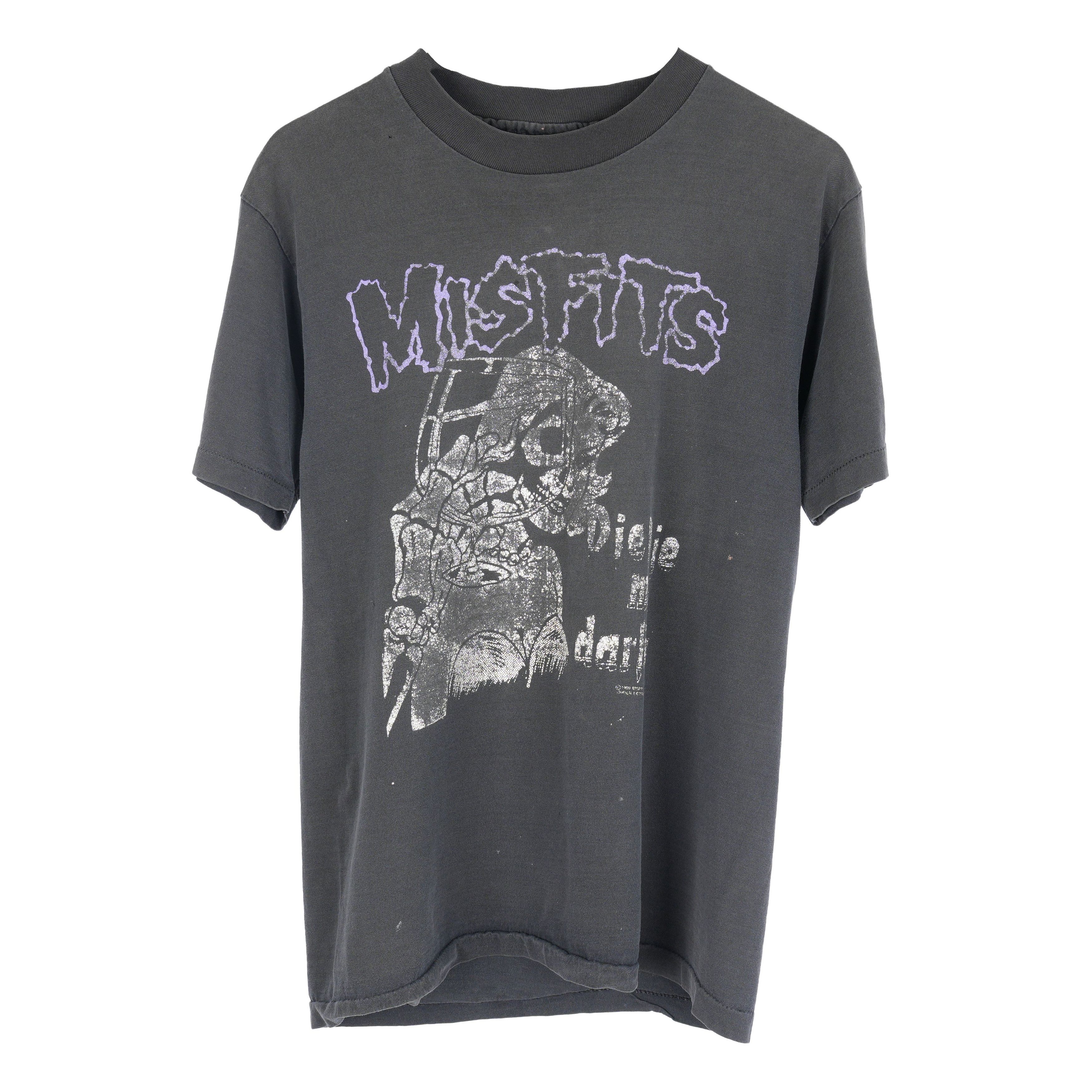 Vintage 90S MISFITS DIE DIE MY DARLING FADED BAND TEE Size US L / EU 52-54 / 3 - 1 Thumbnail