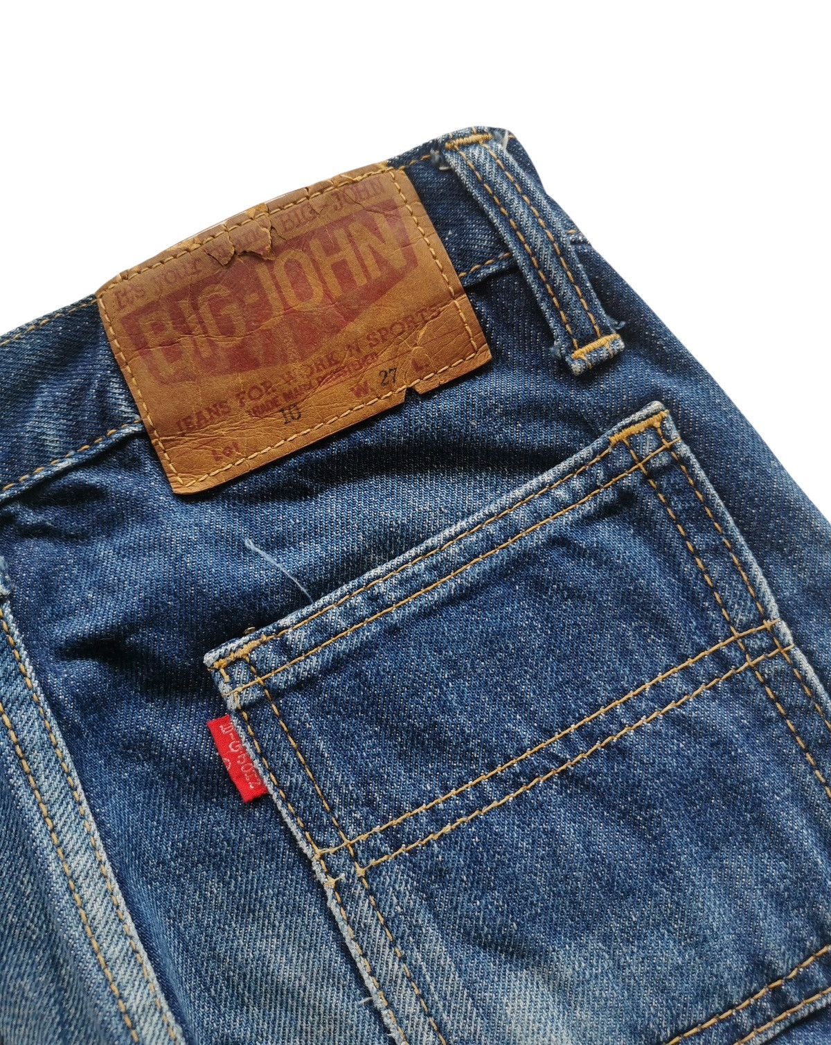 Big John Vintage Bell Bottom Jeans Size US 26 / EU 42 - 6 Thumbnail