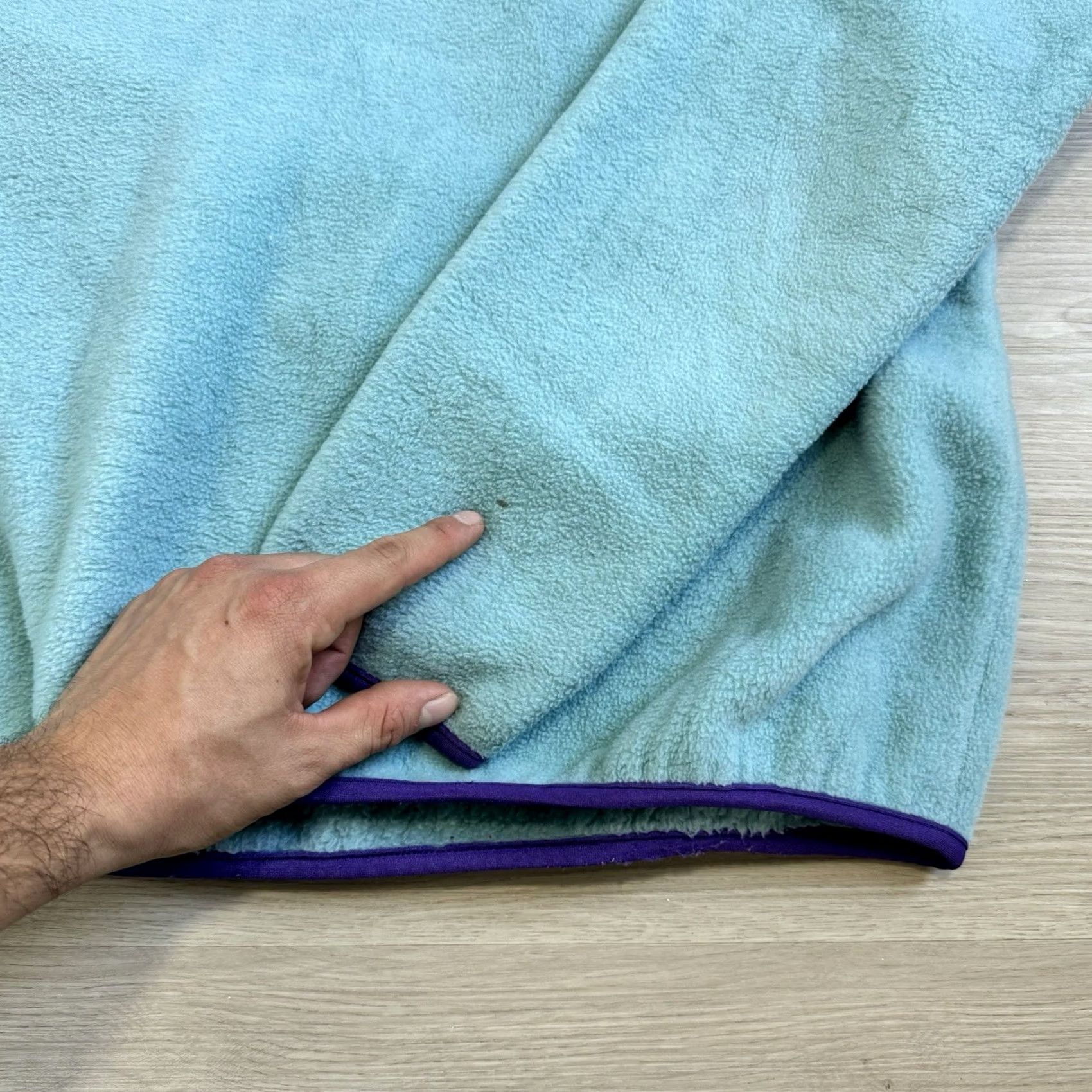 Patagonia VINTAGE Patagonia Womens 11/12 Synchilla Teal Fleece Jacket Pullover 90s Size XL / US 12-14 / IT 48-50 - 5 Thumbnail