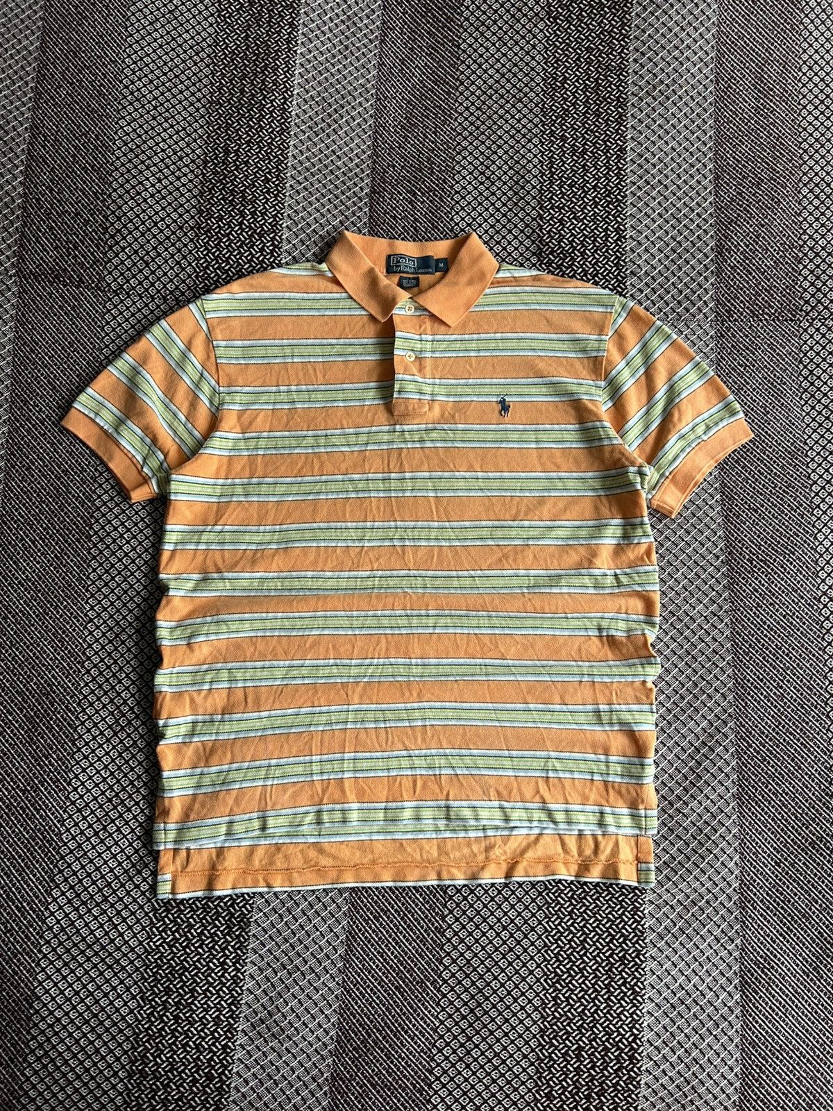 Polo Ralph Lauren Polo Ralph Lauren Striped T-shirt Polo Streetwear Style Sz M Size US M / EU 48-50 / 2 - 1 Thumbnail
