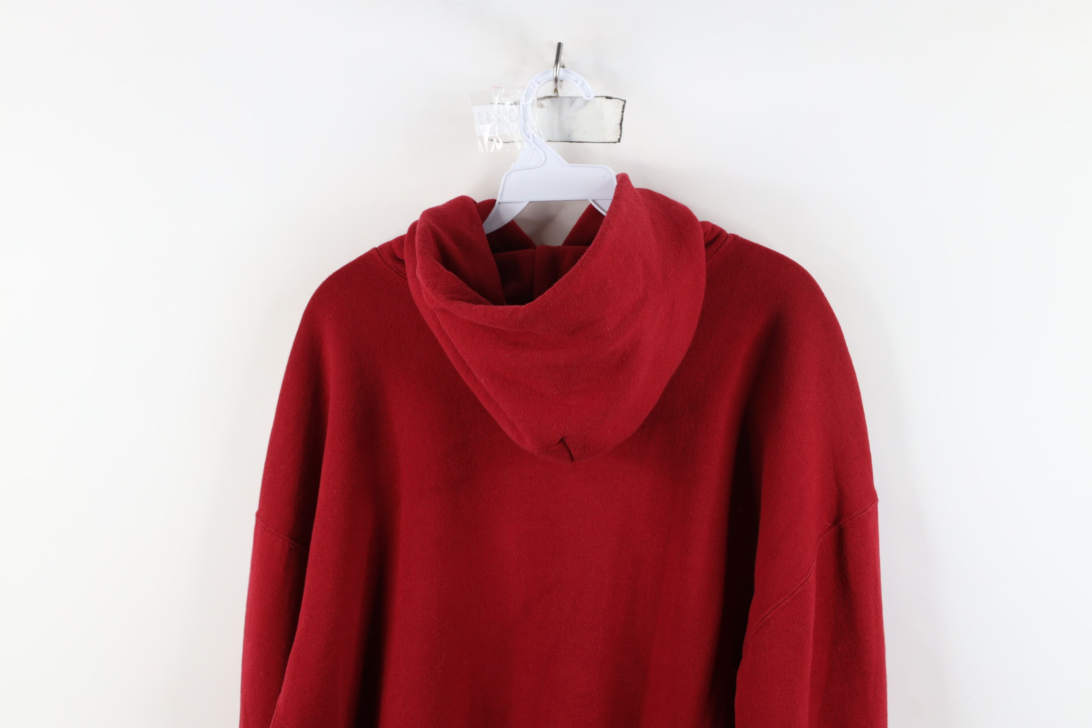 Russell Athletic Vintage 90s Russell Athletic Marching Band Hoodie Red USA Size US XL / EU 56 / 4 - 13 Thumbnail