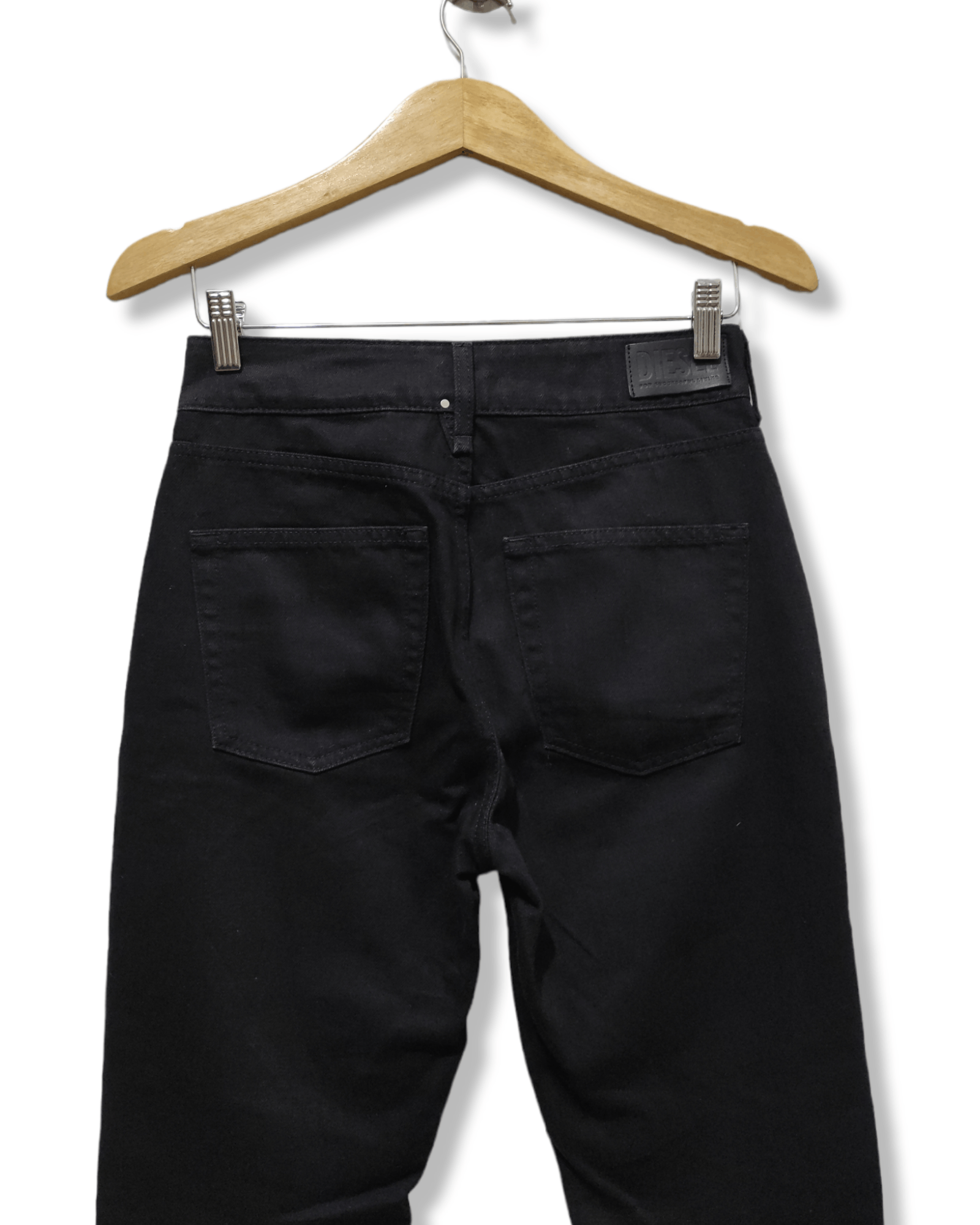 Diesel × Diesel Black Gold Diesel Wax Black Gold Zippered Biker Trouser Pants Size US 29 - 3 Thumbnail