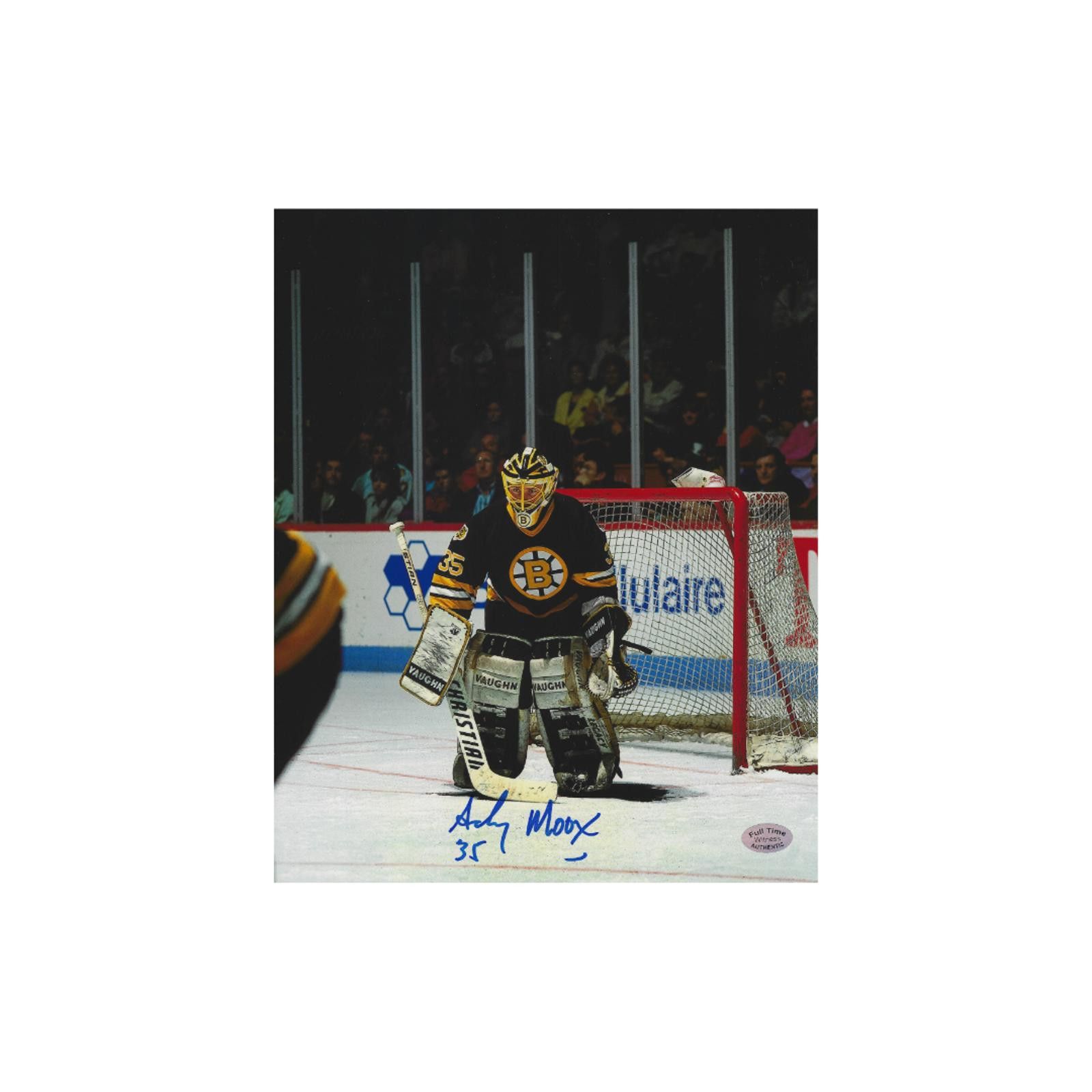 Other Andy Moog Autographed 8x10 Photo With COA W/Frame Size ONE SIZE - 4 Thumbnail