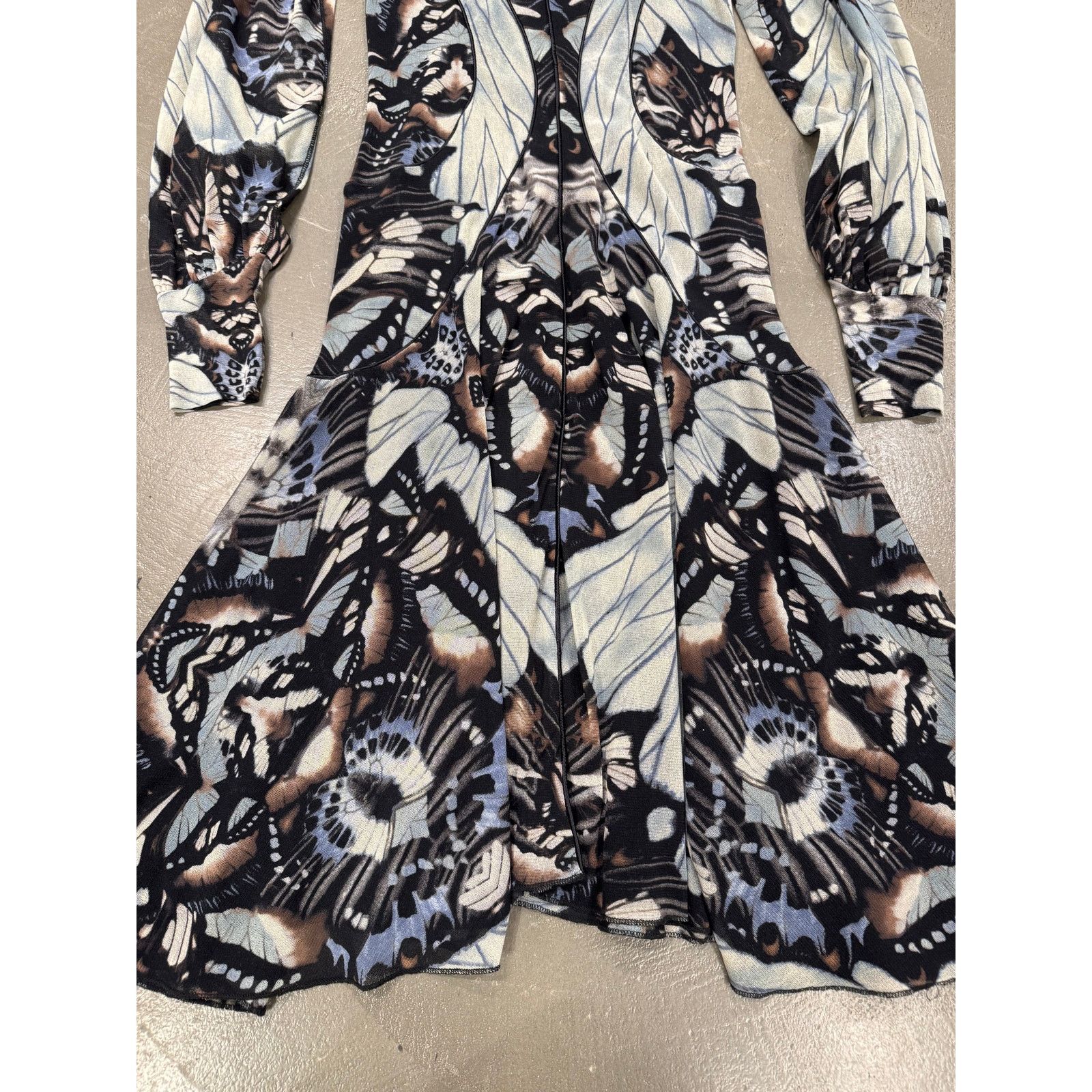Jean Paul Gaultier 2003 Jean Paul Gaultier butterfly midi dress Size M / US 6-8 / IT 42-44 - 3 Thumbnail