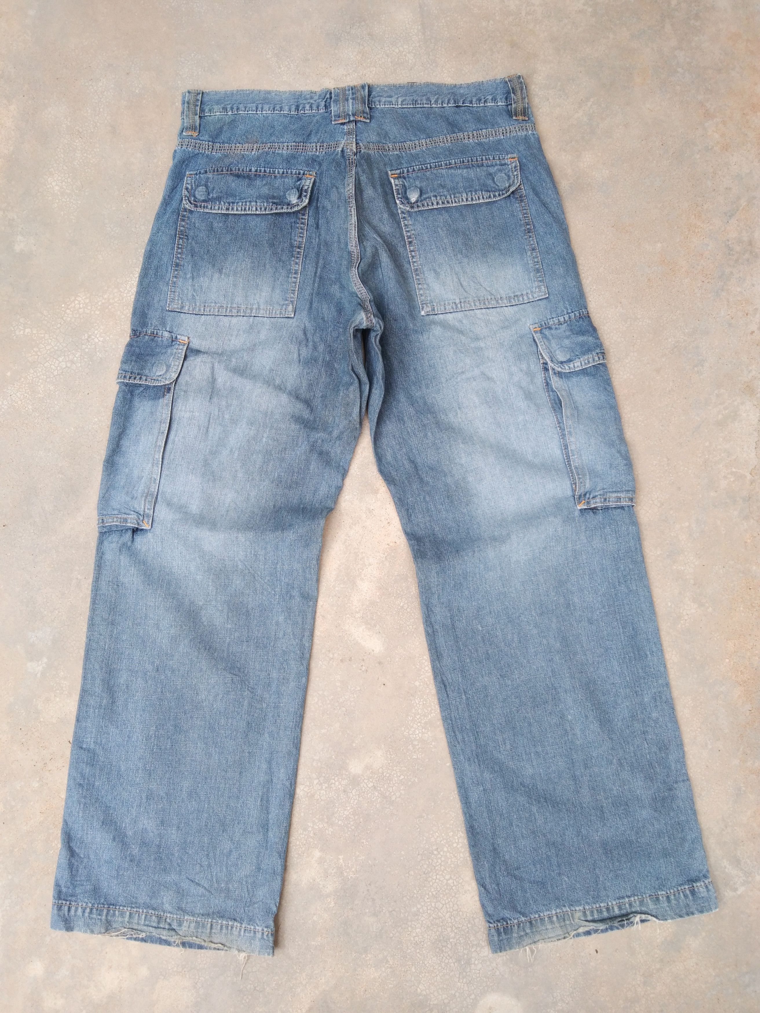 Alcw Angelo Litrico Multipocket Baggy Jeans 34x30