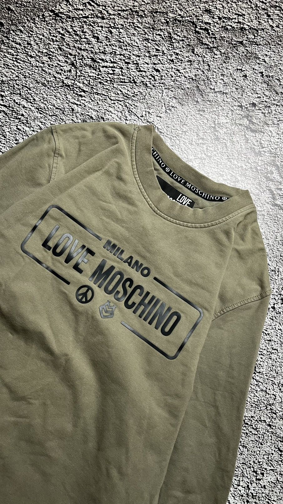 Moschino Love moschino big logo sweatshirt Size US M / EU 48-50 / 2 - 2 Thumbnail
