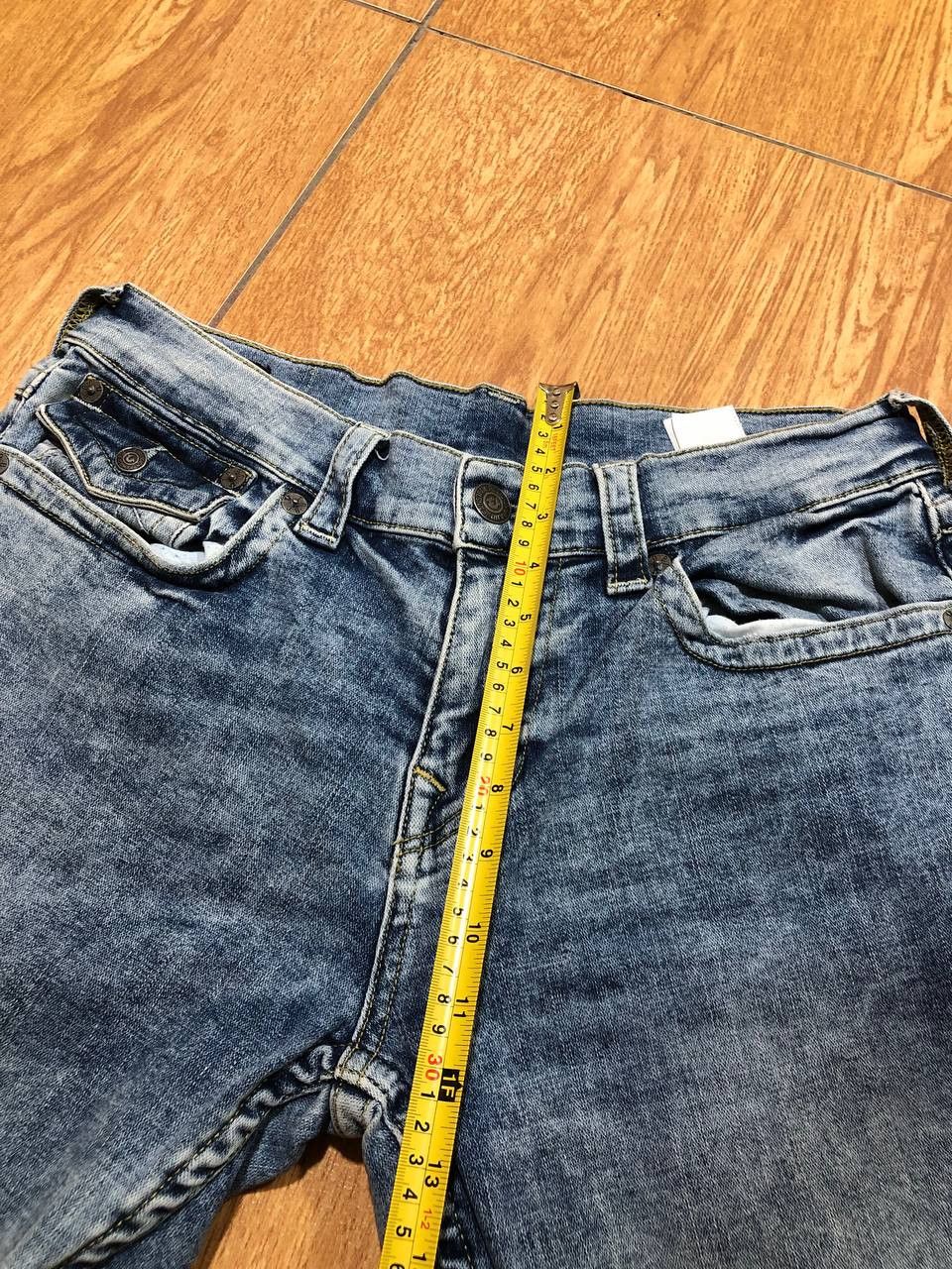 True Religion True Religion Ricky Relaxed Straight Cut-Off Denim Short Size US 32 / EU 48 - 11 Thumbnail