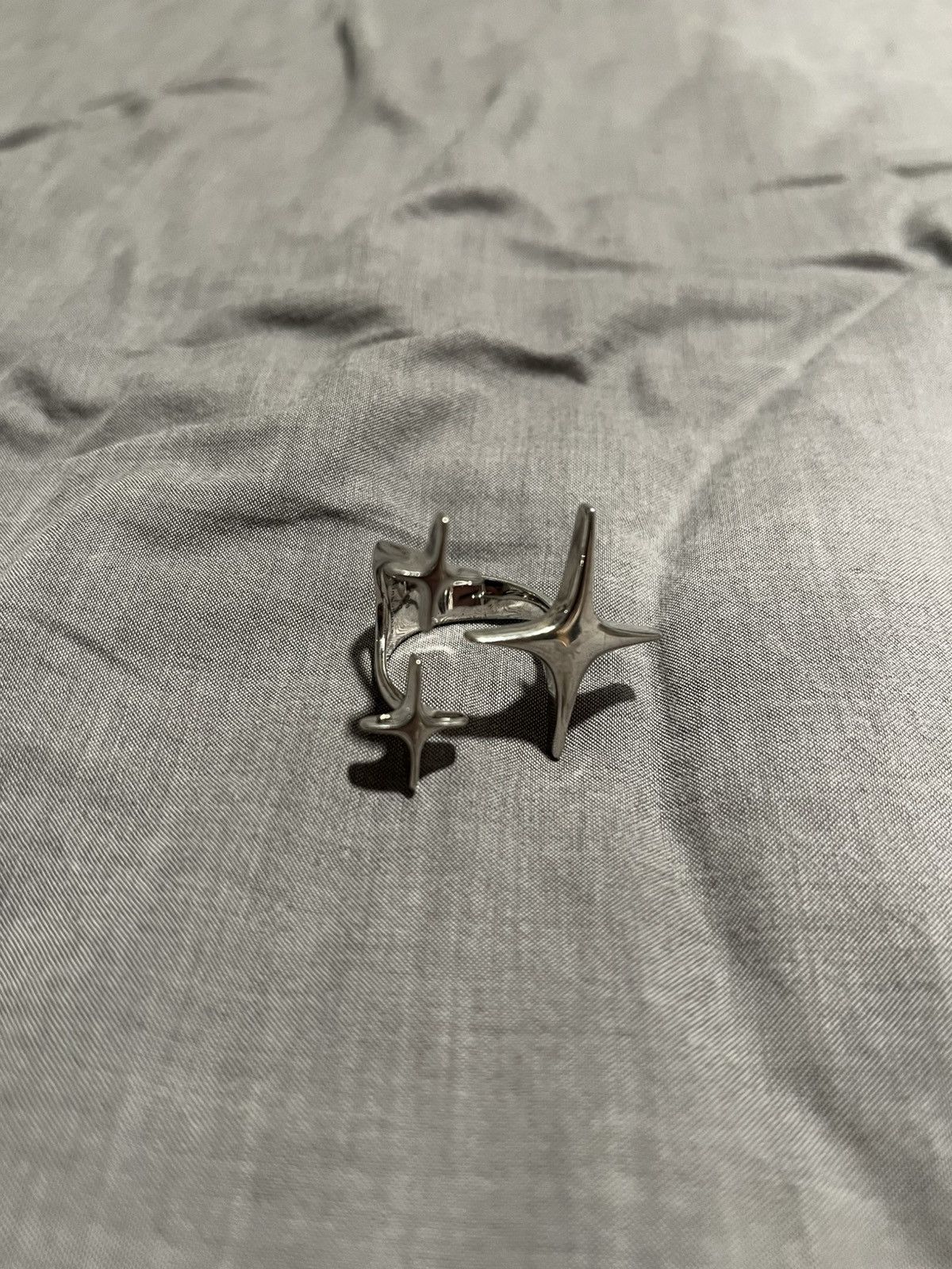 Japanese Brand Y2K Studio Cult Star Ring Size ONE SIZE - 2 Thumbnail