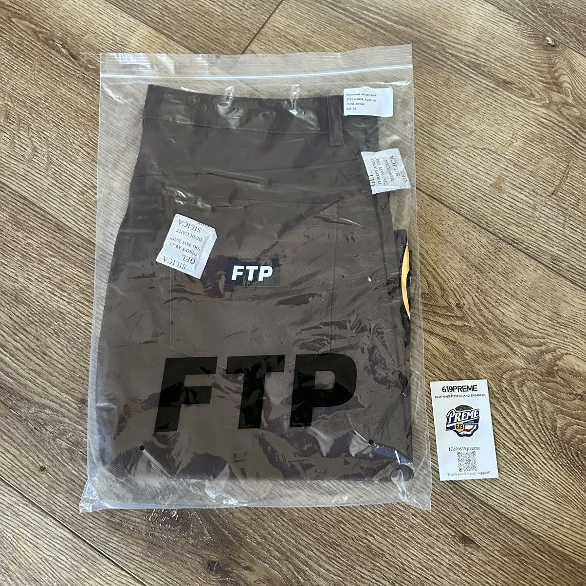 Fuck The Population FTP raceway shorts Brown 34 Size US 34 / EU 50 - 1 Thumbnail