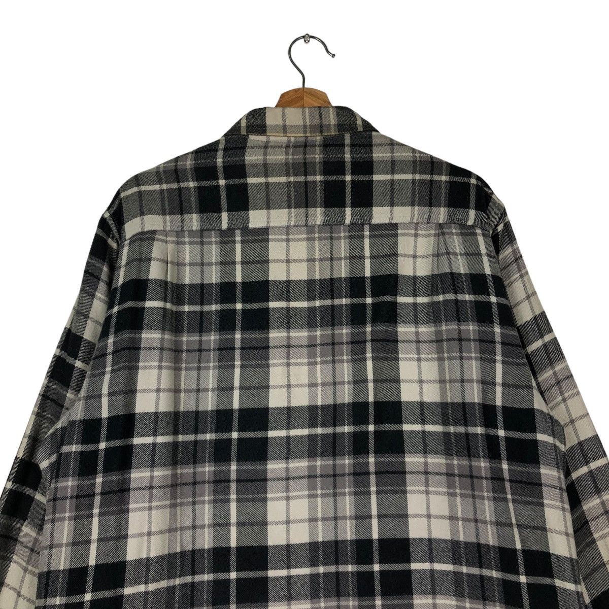 Japanese Brand 🔥VINTAGE FLANNEL SHIRT JACKET L.L.BEAN CHECK TARTAN DESIGN Size US L / EU 52-54 / 3 - 11 Thumbnail