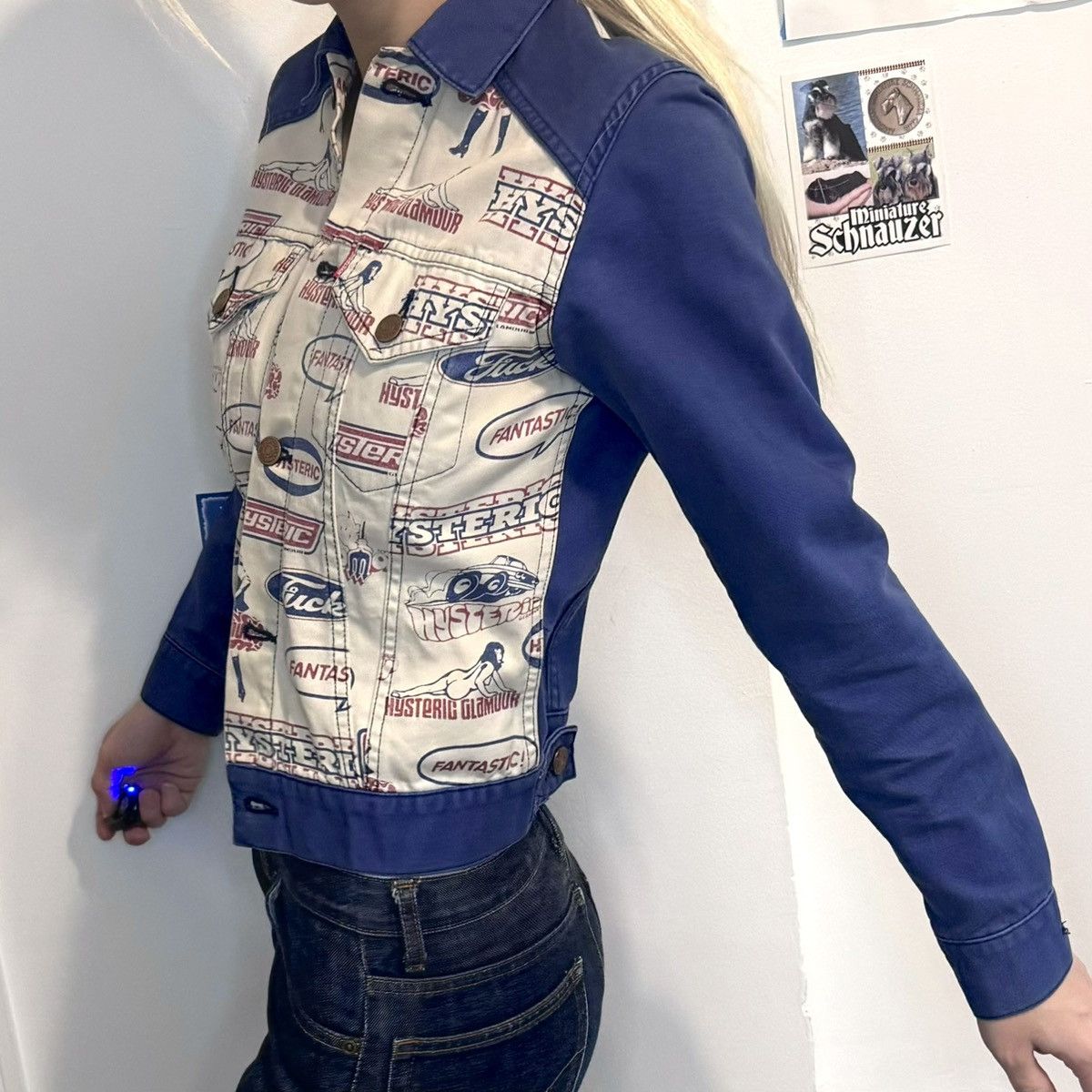 Hysteric Glamour × Japanese Brand Hysteric Glamour All-over Graphic Button Up Jacket Size S / US 4 / IT 40 - 2 Thumbnail