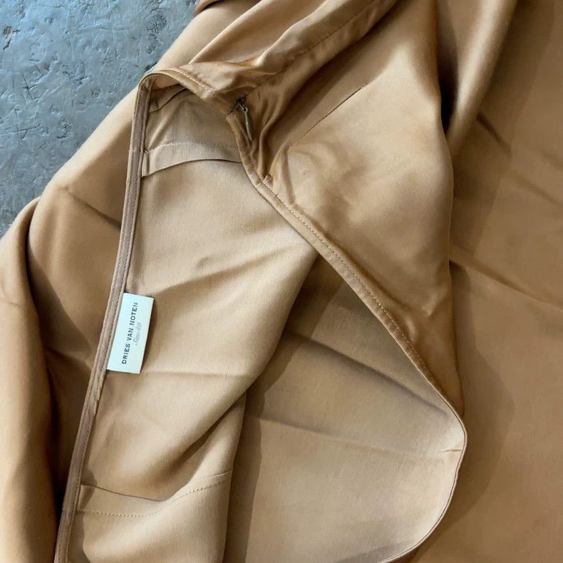 Dries Van Noten dries van noten size:40 Orange skirt Size 42" / US 20 - 6 Thumbnail