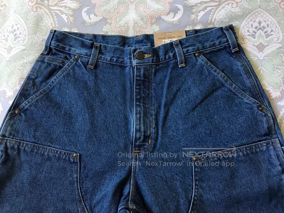 Carhartt Carhartt B73 Double Knee Washed Jeans. Size US 34 / EU 50 - 4 Thumbnail