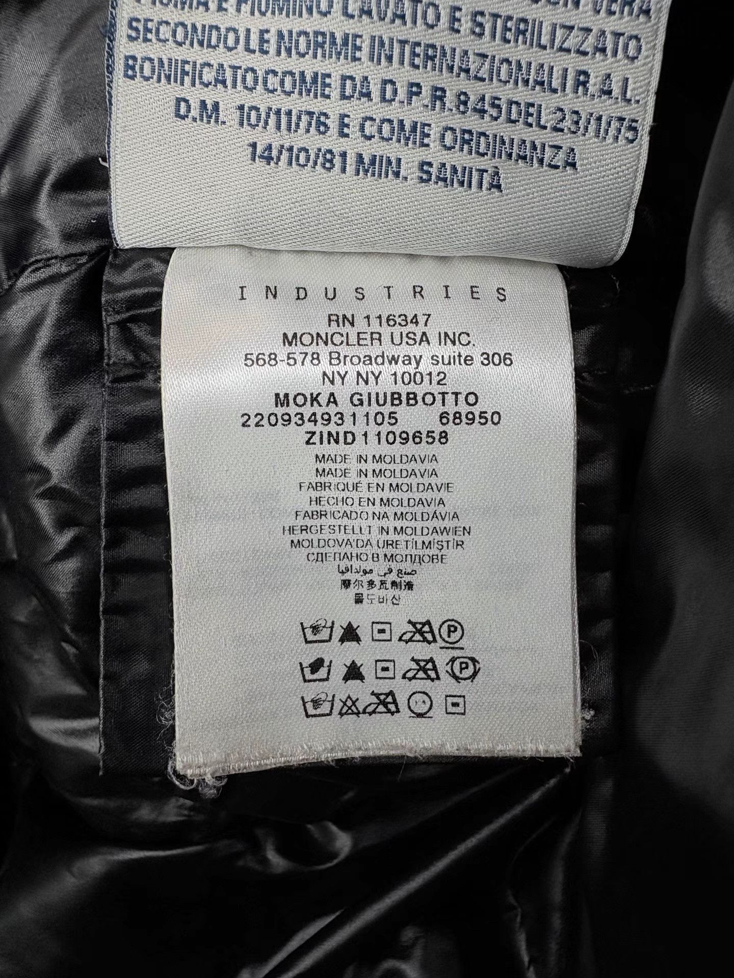 Moncler MONCLER MOKA Logo Long Shiny Down Jacket Size XS / US 0-2 / IT 36-38 - 5 Thumbnail