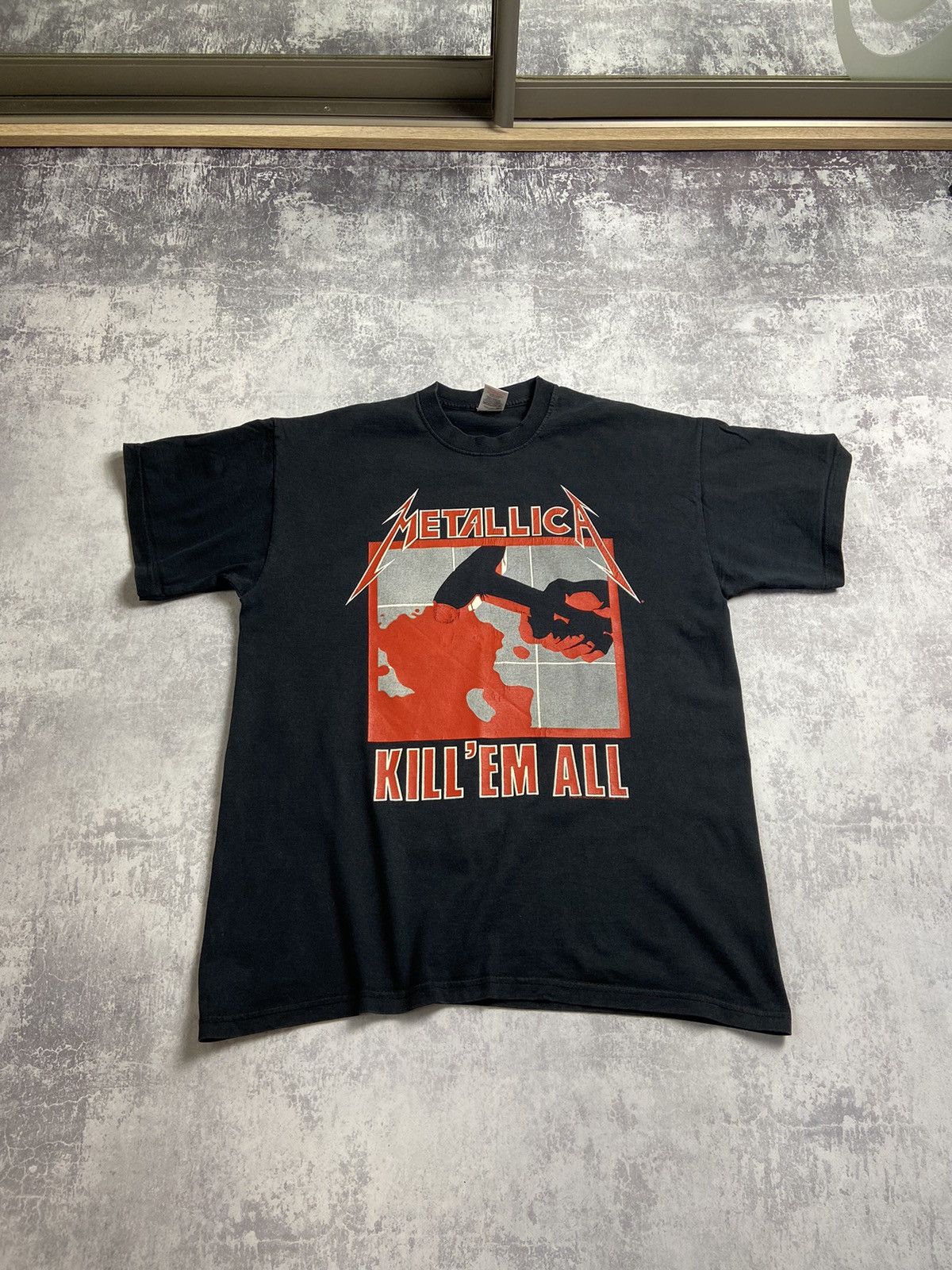 Band Tees Metallica 1994 “Kill ‘Em All” “Ride The Lightning” Band Tee Size US L / EU 52-54 / 3 - 11 Thumbnail