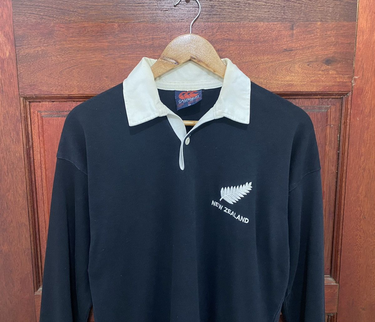 All Blacks × Canterbury of New Zealand Canterbury New Zealand 85-86 Collection National All Black Size US L / EU 52-54 / 3 - 3 Thumbnail