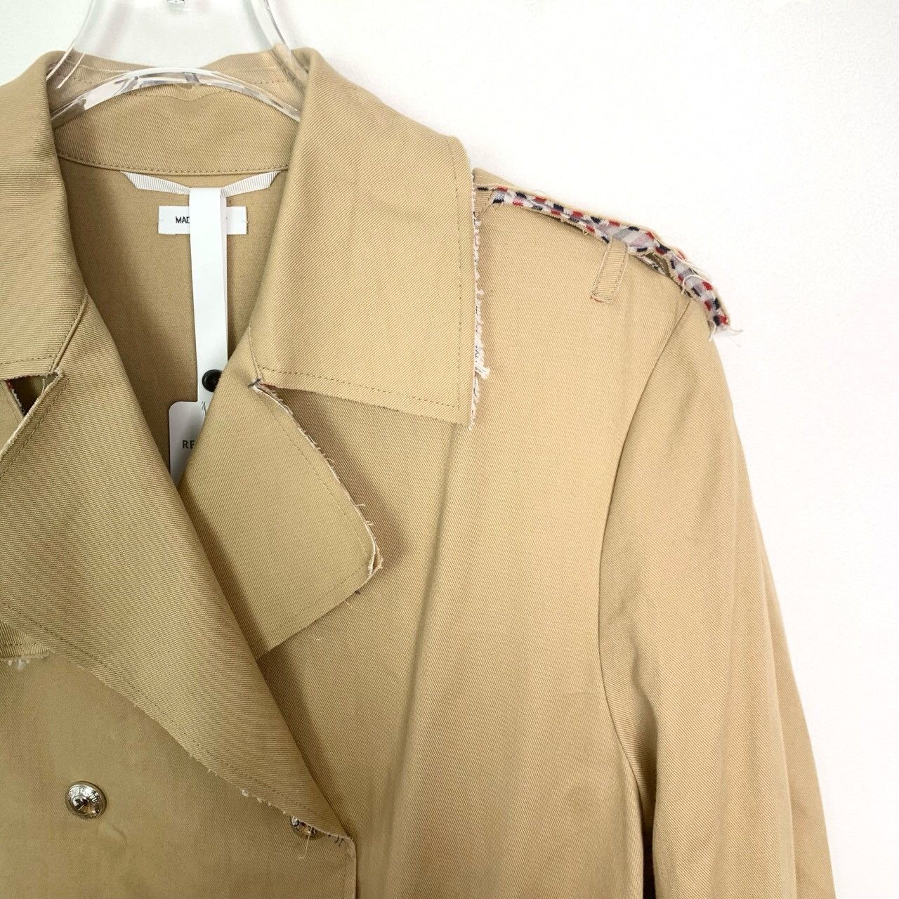 Thom Browne Thom Browne Women's Notched Double-Breasted Belted Coat Size M / US 6-8 / IT 42-44 - 3 Thumbnail