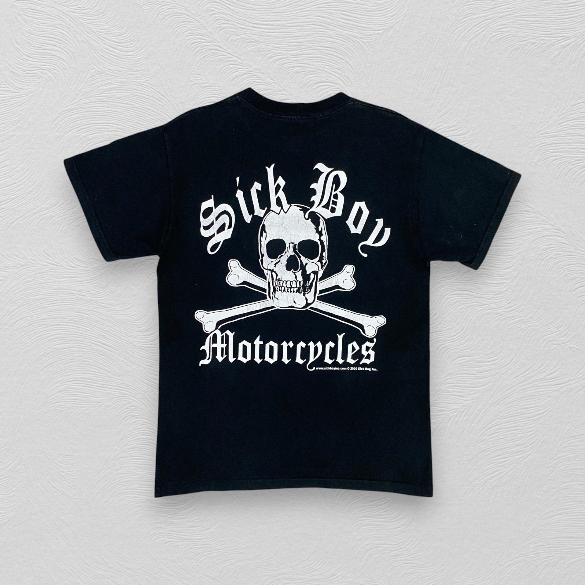 Vintage Sick Boy Motorcycle TShirt - I027