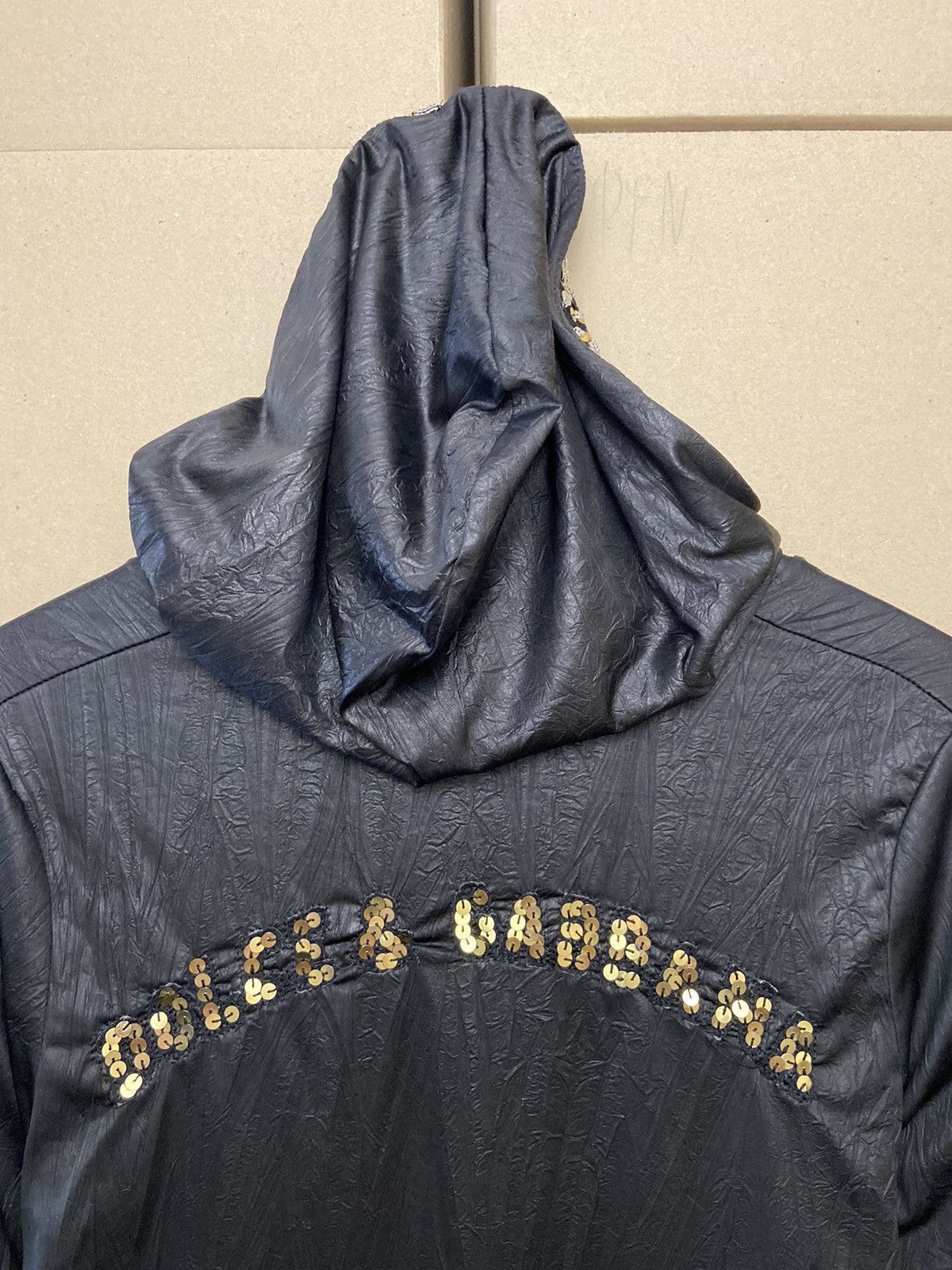 Dolce & Gabbana × Vintage RARE VINTAGE DOLCE GABBANA DGB HOODIE Y2K LUXURY AVANT GARDE Size M / US 6-8 / IT 42-44 - 4 Thumbnail