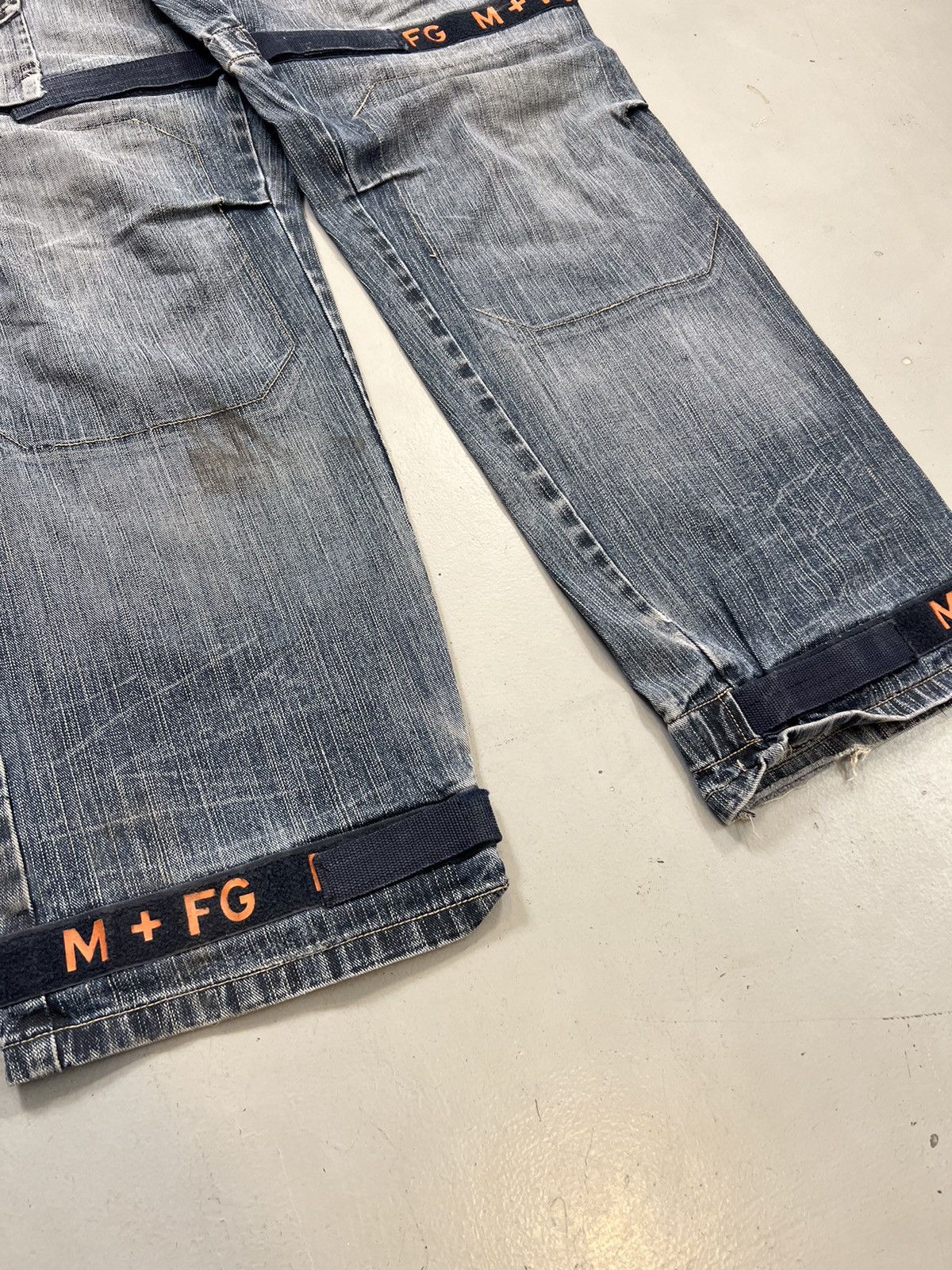 Marithe + Francois Girbaud Vintage mfg cargo denim Size US 34 / EU 50 - 3 Thumbnail