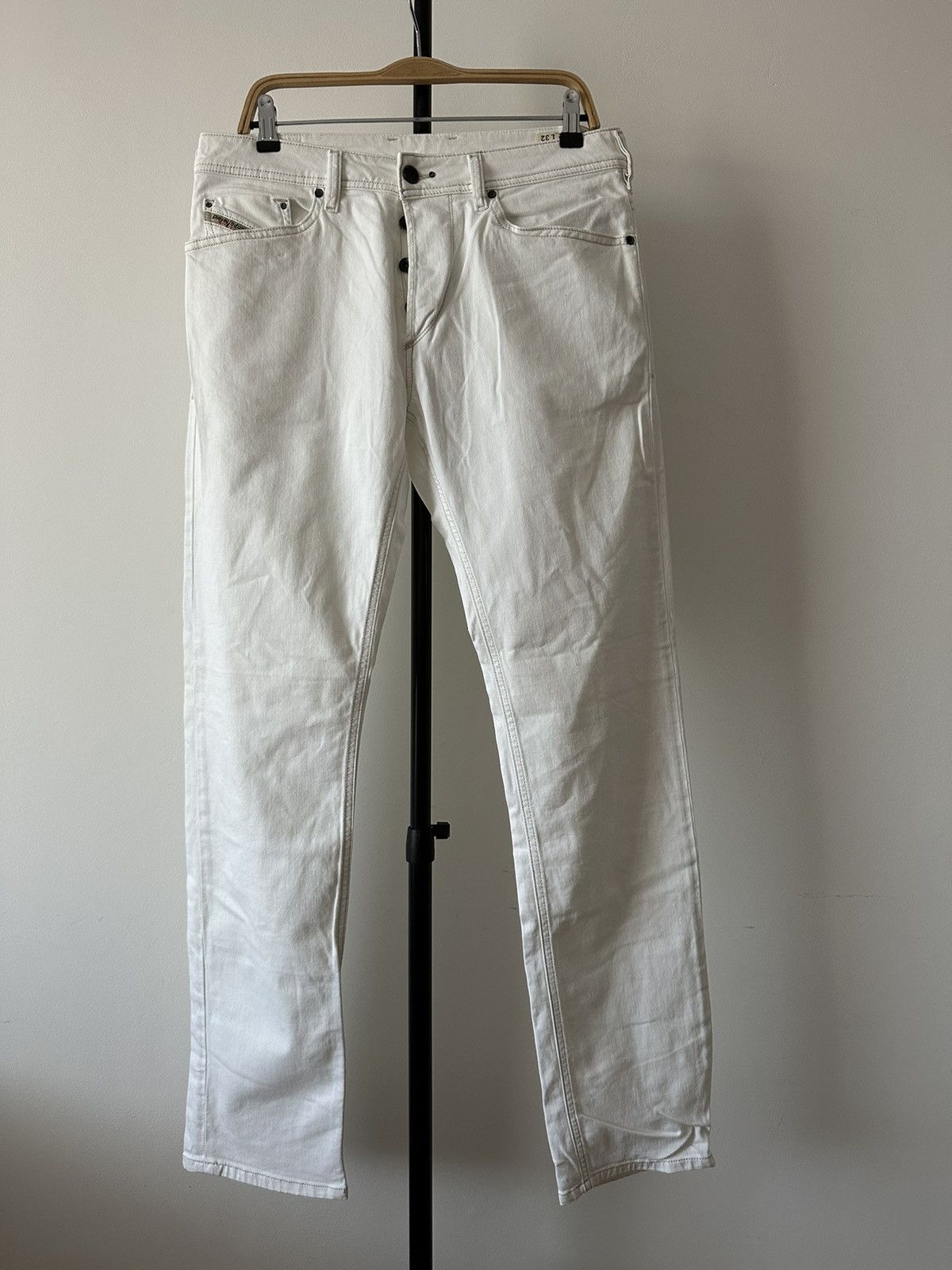 Diesel Diesel Kootler regular slim tapered denim stretch pants Size US 32 / EU 48 - 1 Thumbnail