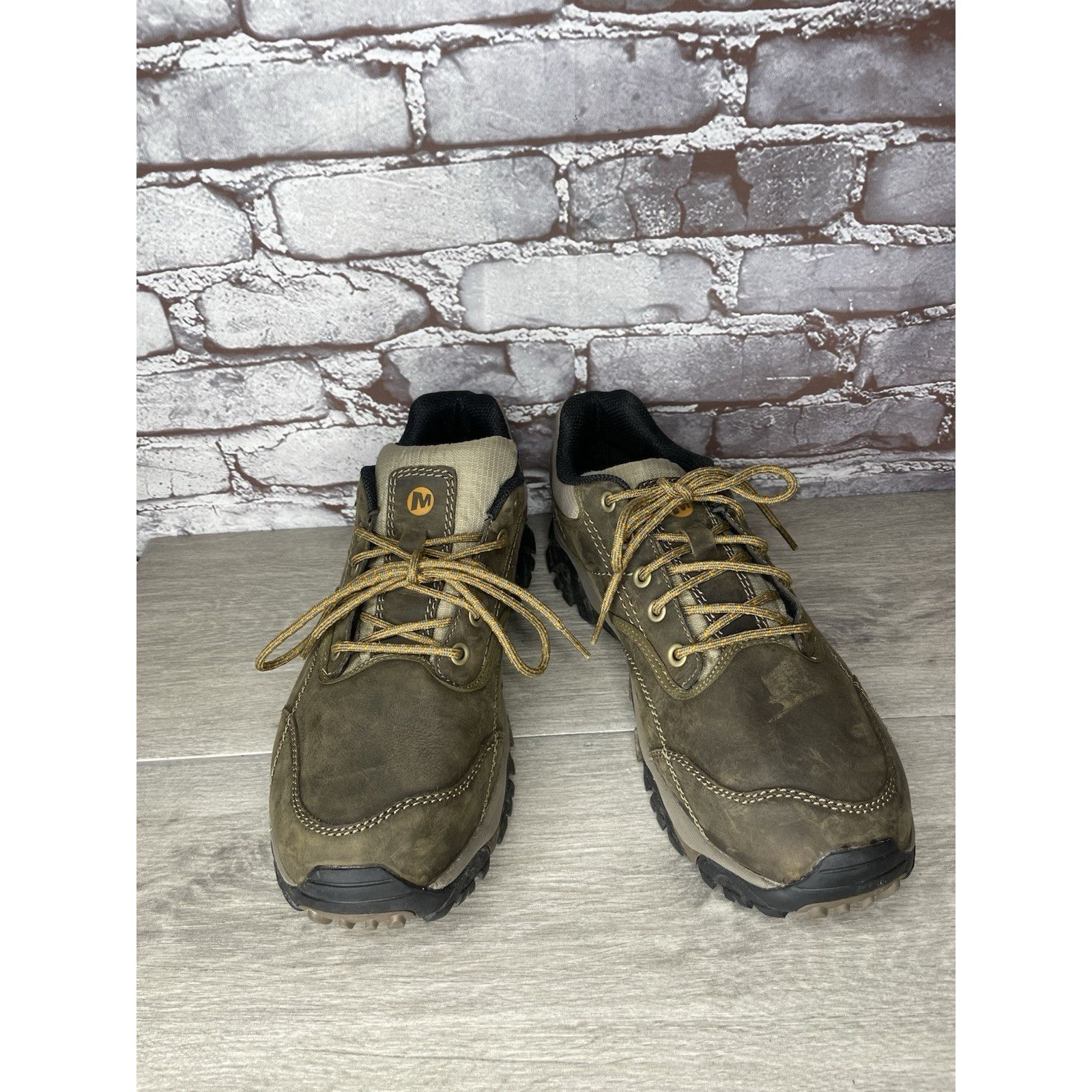 Merrell Merrell Kangaroo Performance Leather Trail Hiking Shoes Vibr Size US 12 / EU 45 - 12 Thumbnail