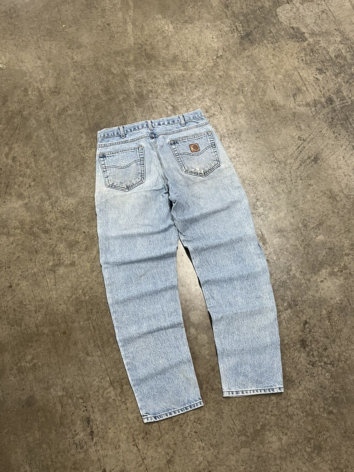 Carhartt × Vintage Carhartt vintage denim pants skater hype streetwear Size US 34 / EU 50 - 1 Thumbnail