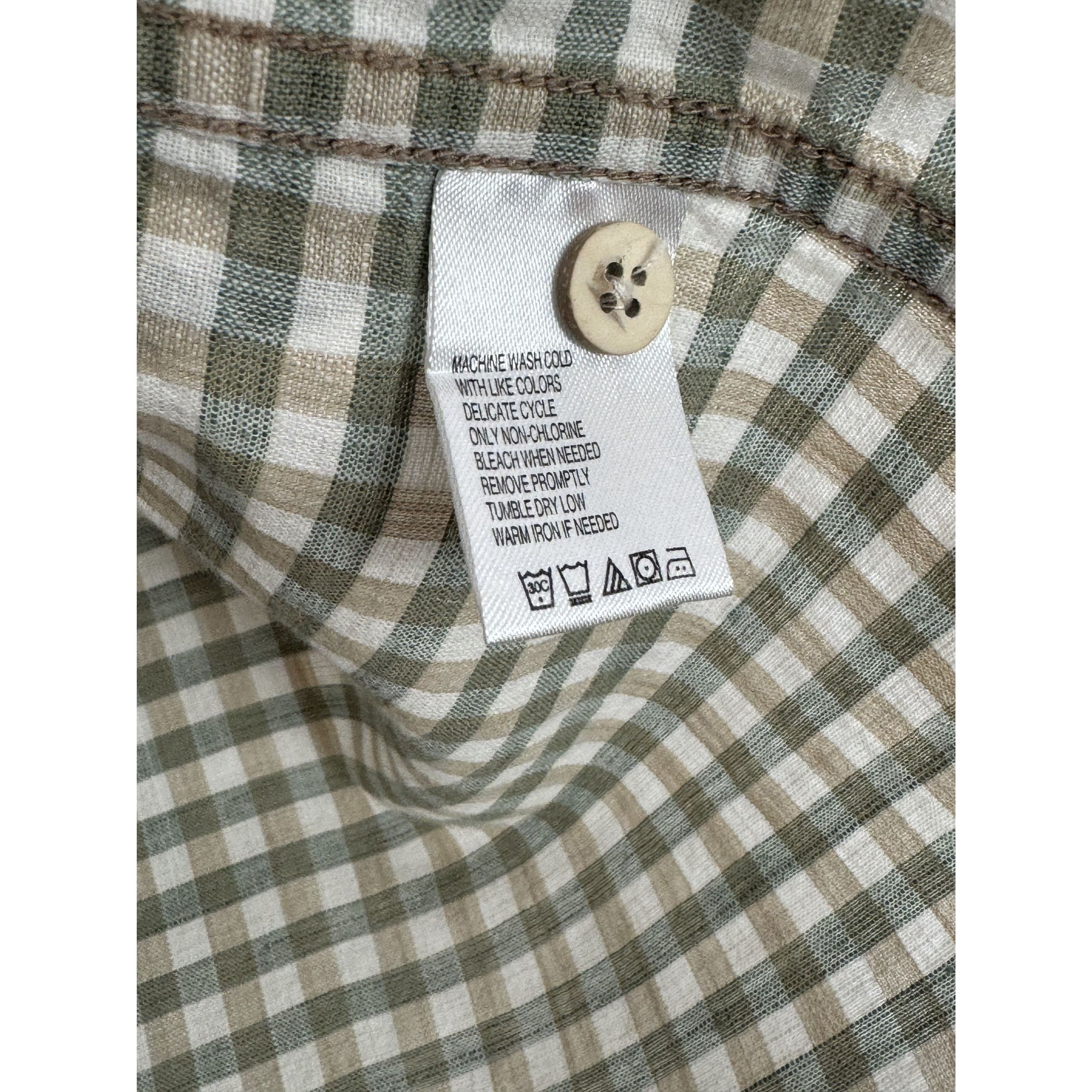 Black Brown 1826 Black Brown 1826 Men's Linen Blend Short Sleeve Shirt XL Size US XL / EU 56 / 4 - 7 Thumbnail