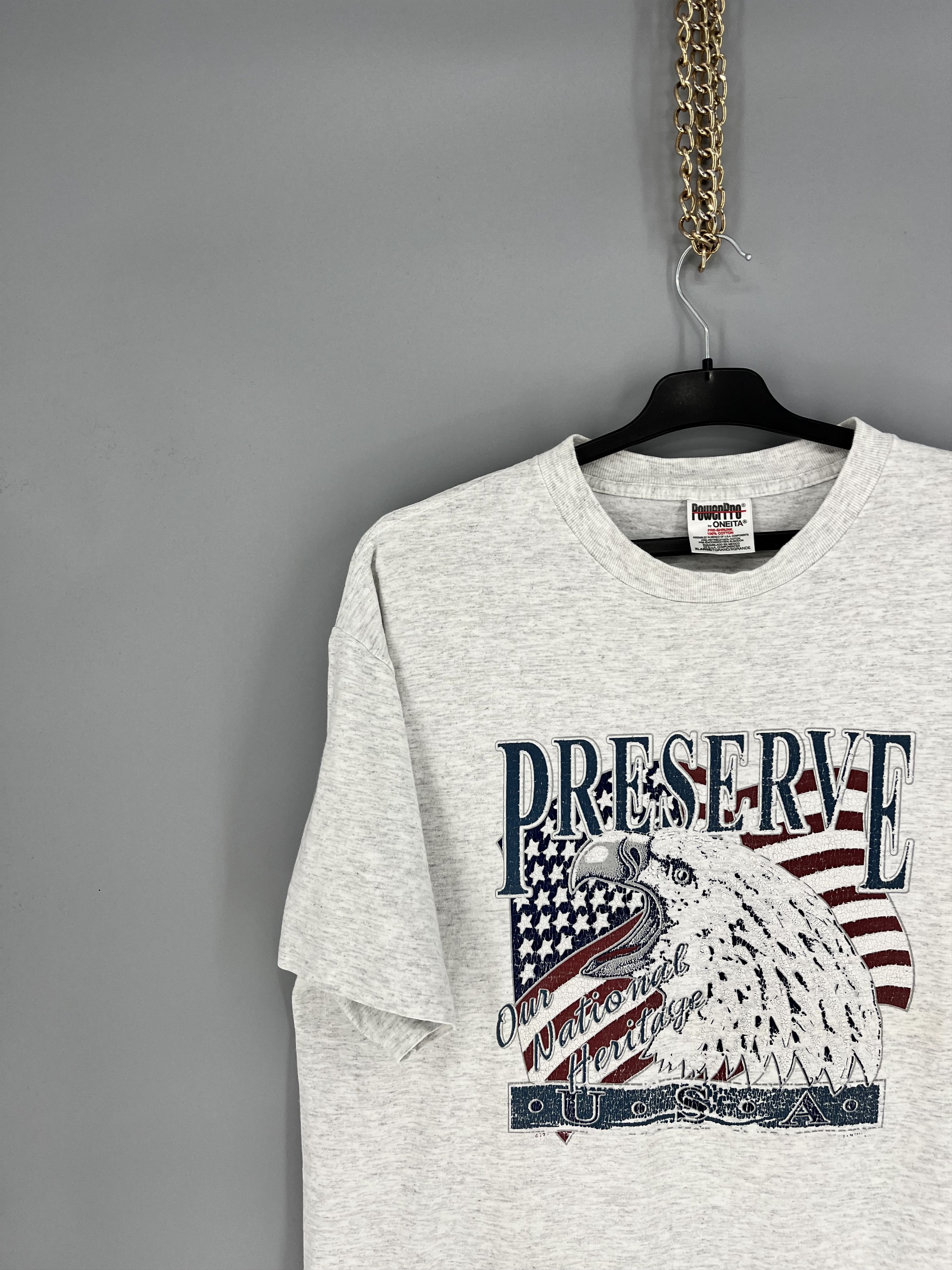 Vintage Vintage Eagles Preserves U.S.A Tees T Shirts Size US XL / EU 56 / 4 - 4 Thumbnail