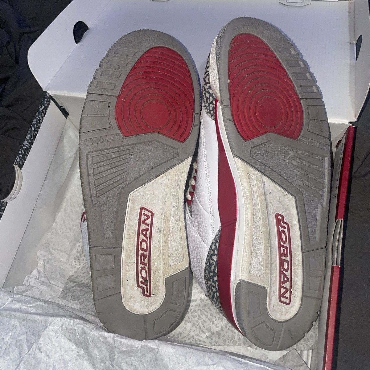 Jordan Brand Air Jordan Retro 3’s Cardinal Reds Size US 9 / EU 42 - 3 Thumbnail