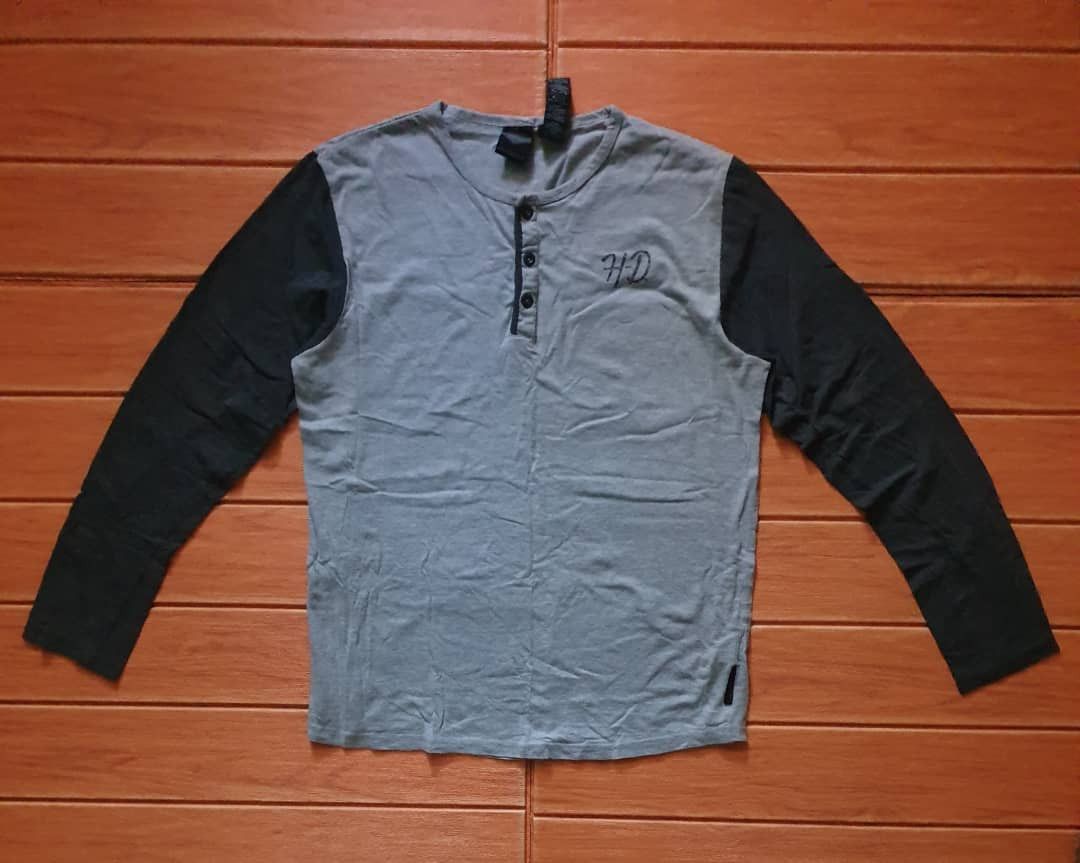 Harley Davidson Harley Davidson grey colour longsleeve shirt Size US M / EU 48-50 / 2 - 1 Thumbnail