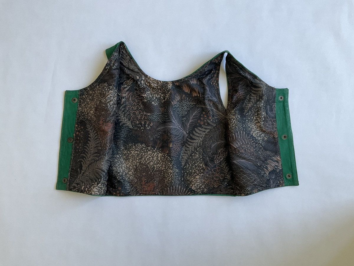 Vintage 90’s green leather vest Size S / US 4 / IT 40 - 6 Thumbnail