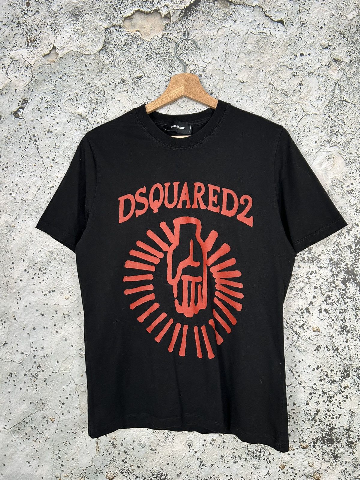 Dsquared2 Dsquared2 Avant Garde Graphic Tee Y2K Punk Grunge Skate Size US S / EU 44-46 / 1 - 1 Thumbnail