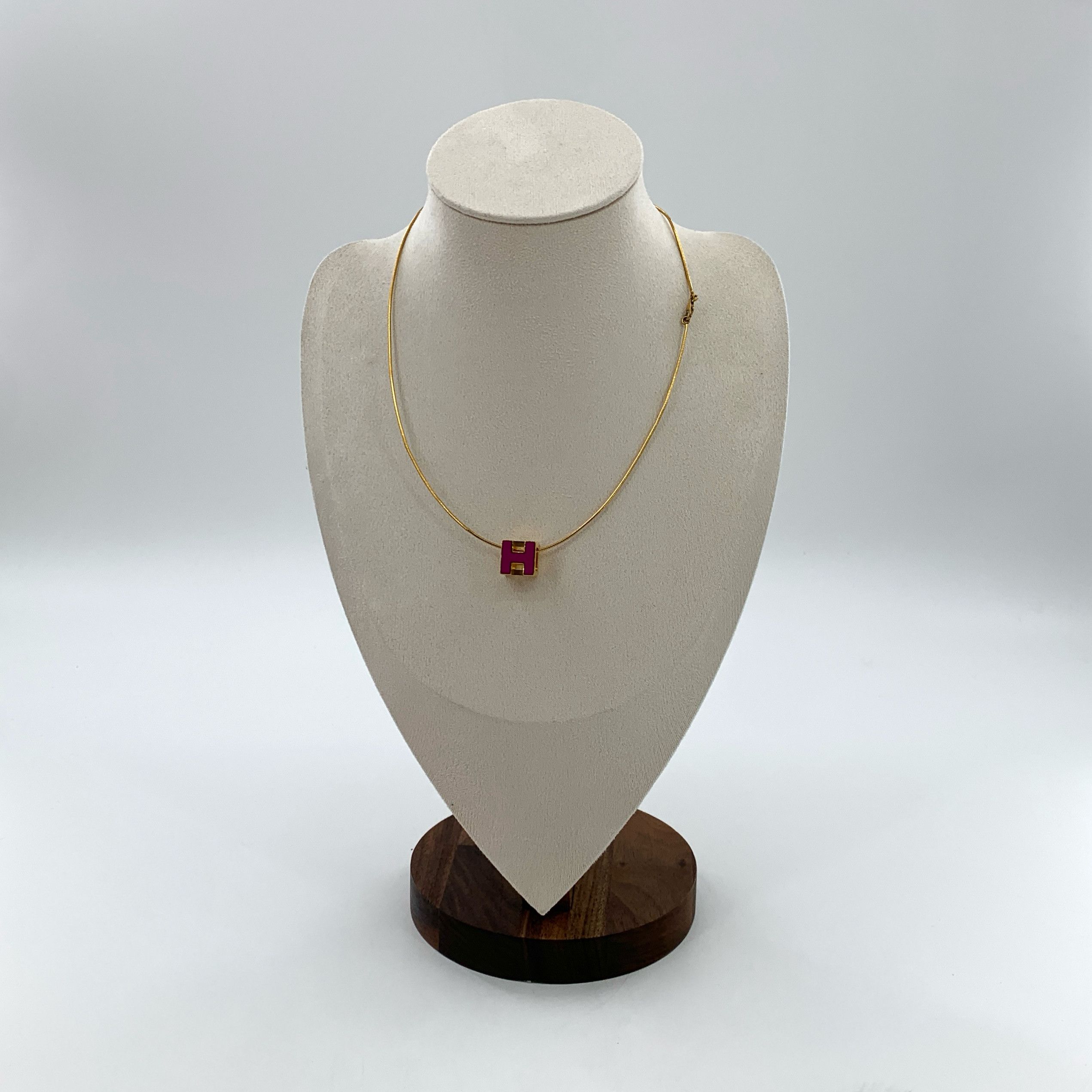 Hermes Hermes Cage d’H Necklace Gold Size ONE SIZE - 3 Thumbnail