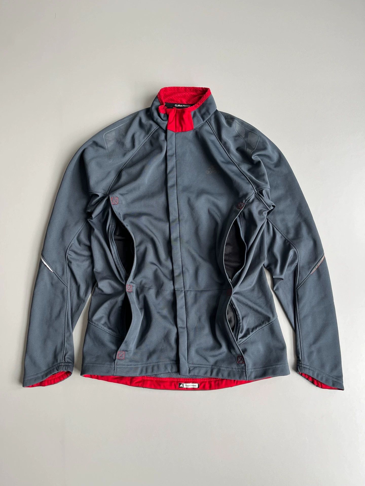 Adidas Adidas 00s Ergonomic Sports Jacket Size US S / EU 44-46 / 1 - 1 Thumbnail