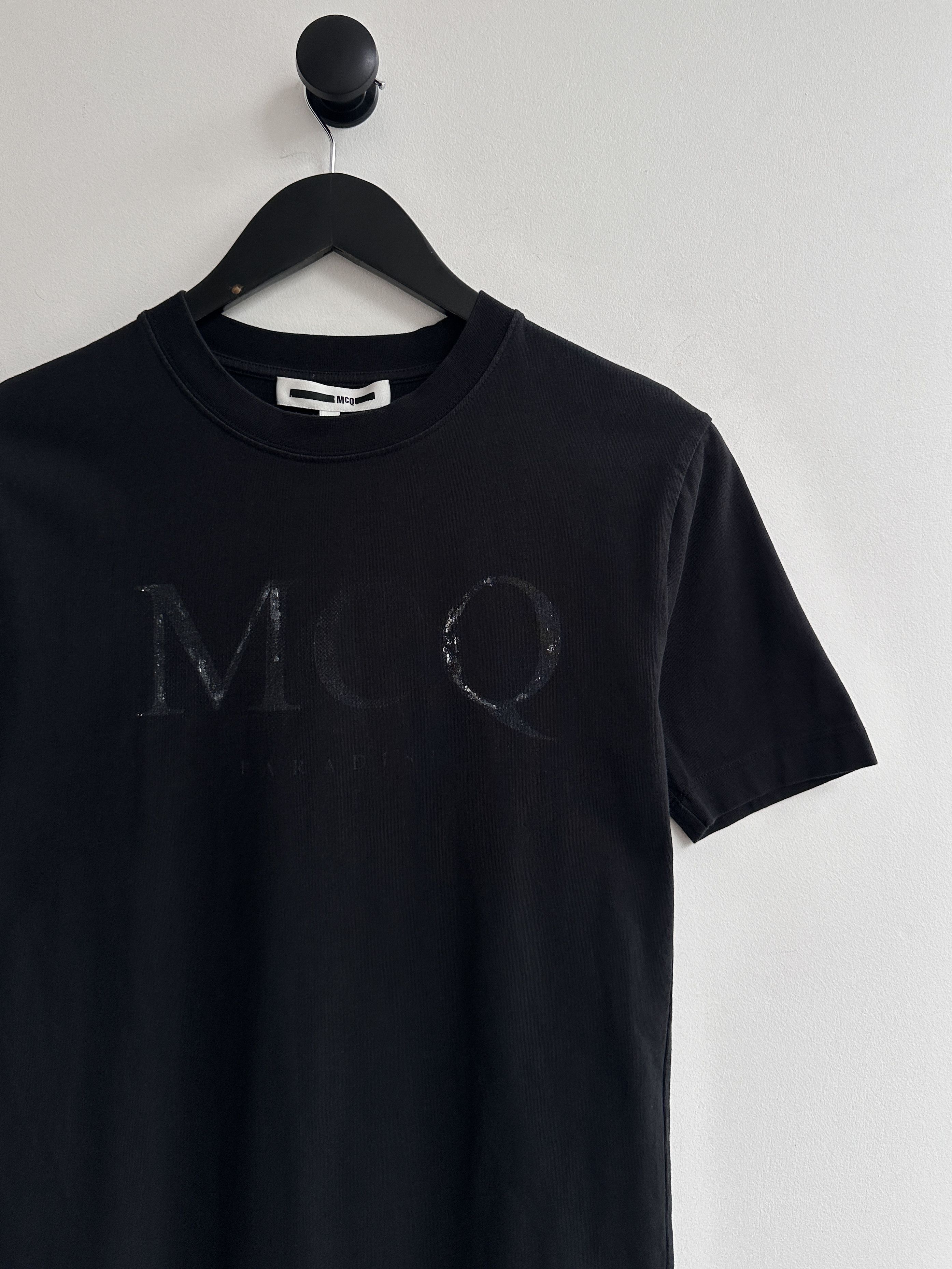 Alexander McQueen McQ Alexander McQueen Black Tee Shirt Size S / US 4 / IT 40 - 3 Thumbnail