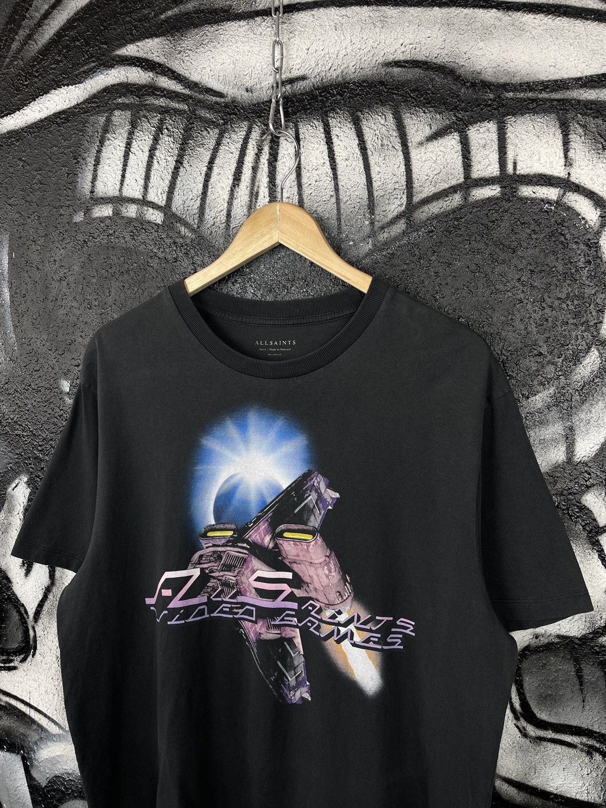 Allsaints Allsaints Arcade Short Sleeve T-Shirt Men’s Size S Oversized Size US S / EU 44-46 / 1 - 4 Thumbnail