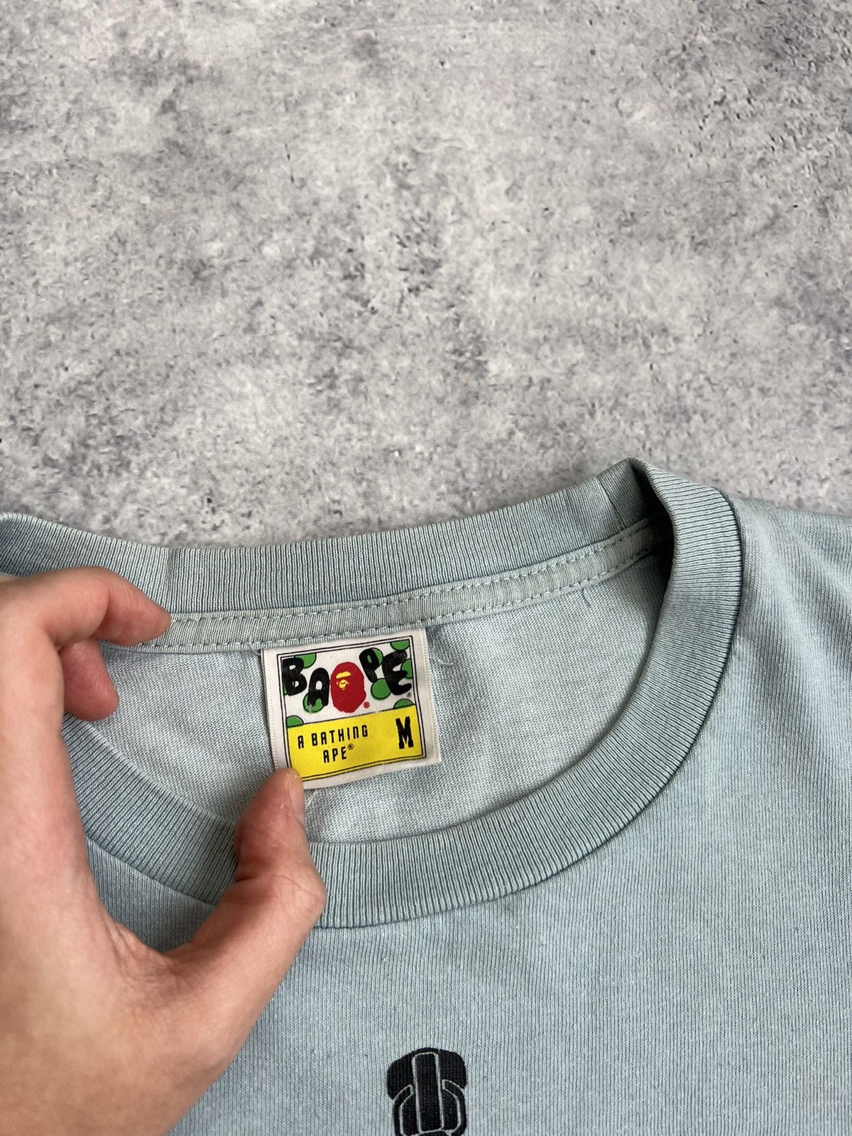 Bape Bicolor Shark Tee Size US M / EU 48-50 / 2 - 3 Thumbnail