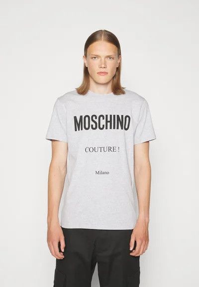 Moschino o1y0225 Logo T-Shirt in Grey Size US S / EU 44-46 / 1 - 3 Thumbnail