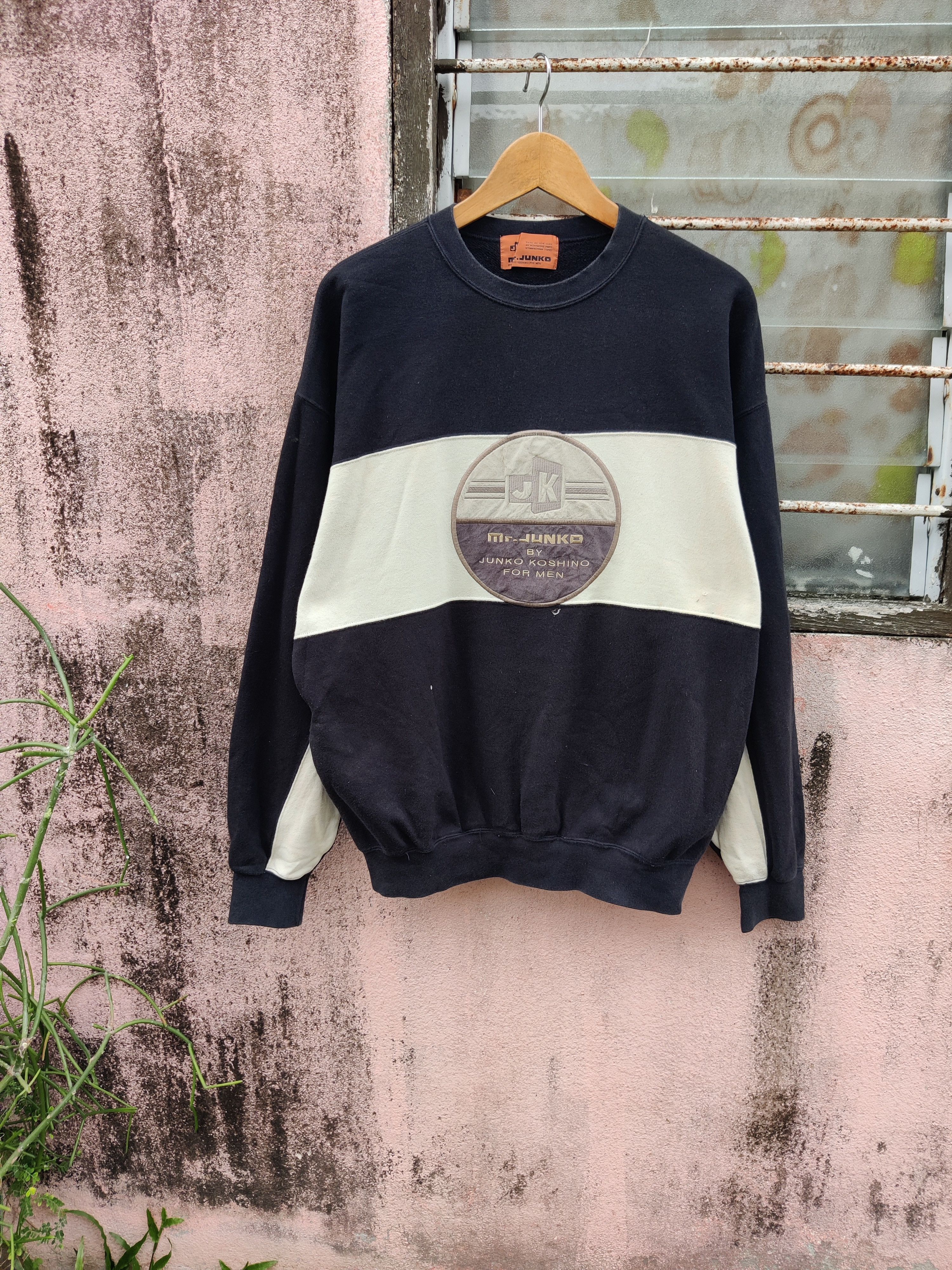 Japanese Brand Vintage Mr Junko Koshino Homme Japanese Designer Sweatshirt Size US L / EU 52-54 / 3 - 1 Thumbnail