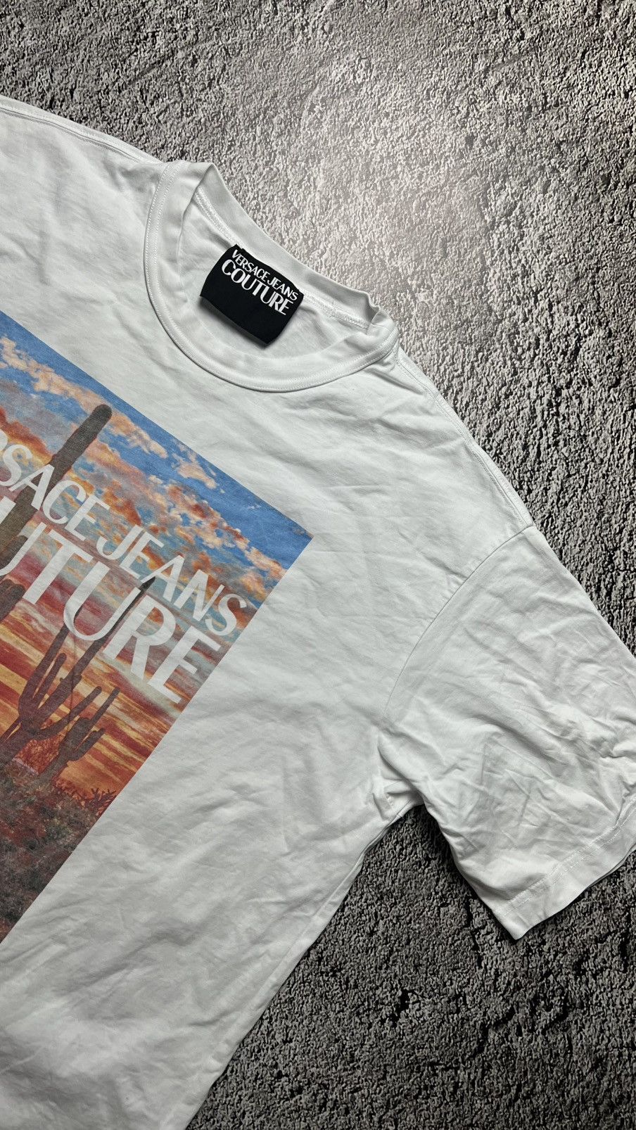Versace Jeans Couture Vesace jeans couture big logo t shirt Size US XL / EU 56 / 4 - 2 Thumbnail