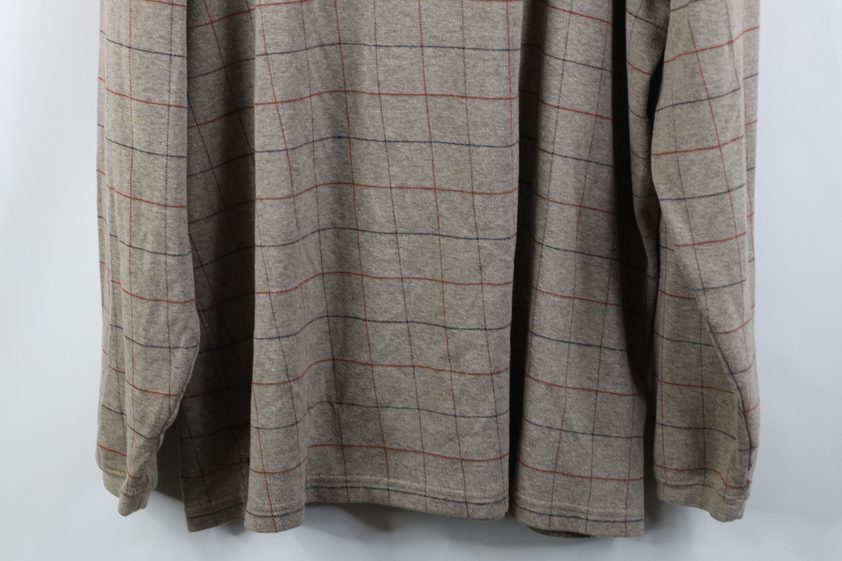 Vintage Vintage 90s Streetwear Long Sleeve Rugby Polo Shirt Plaid Size US XXL / EU 58 / 5 - 13 Thumbnail