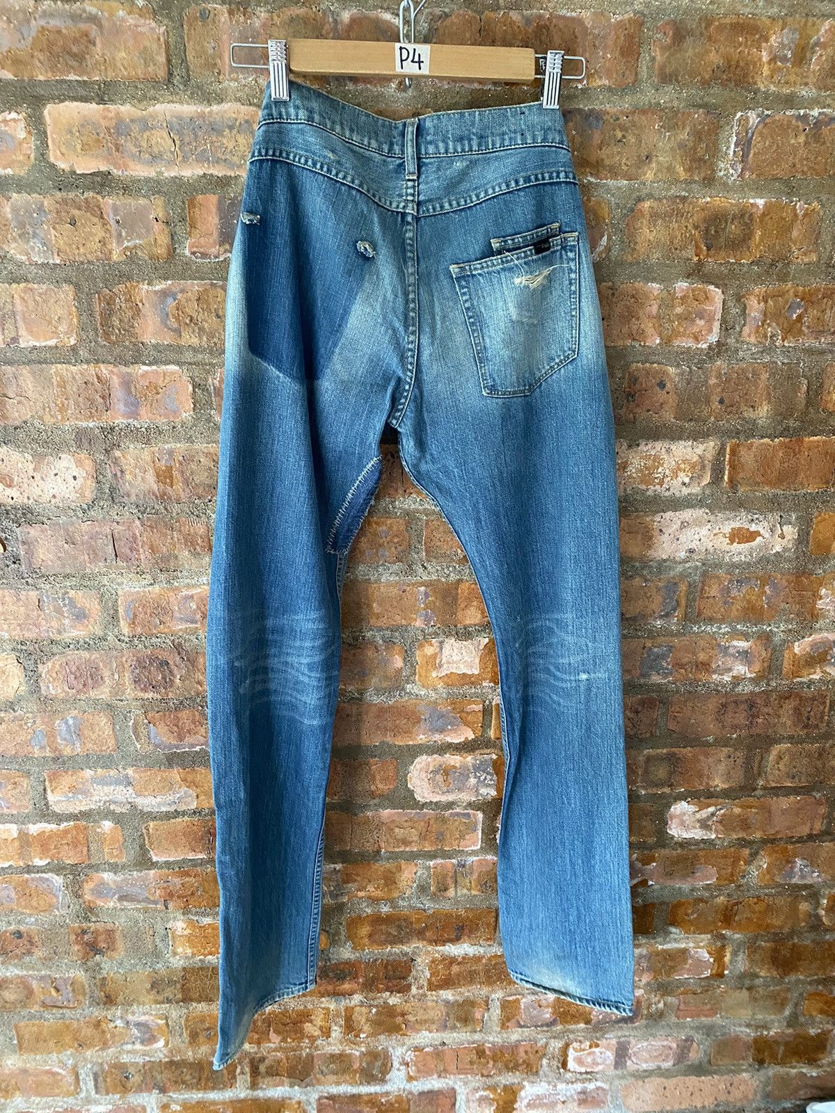 Fadeless 2000s Fadedless Japan patchwork distresses denim Size US 32 / EU 48 - 11 Thumbnail