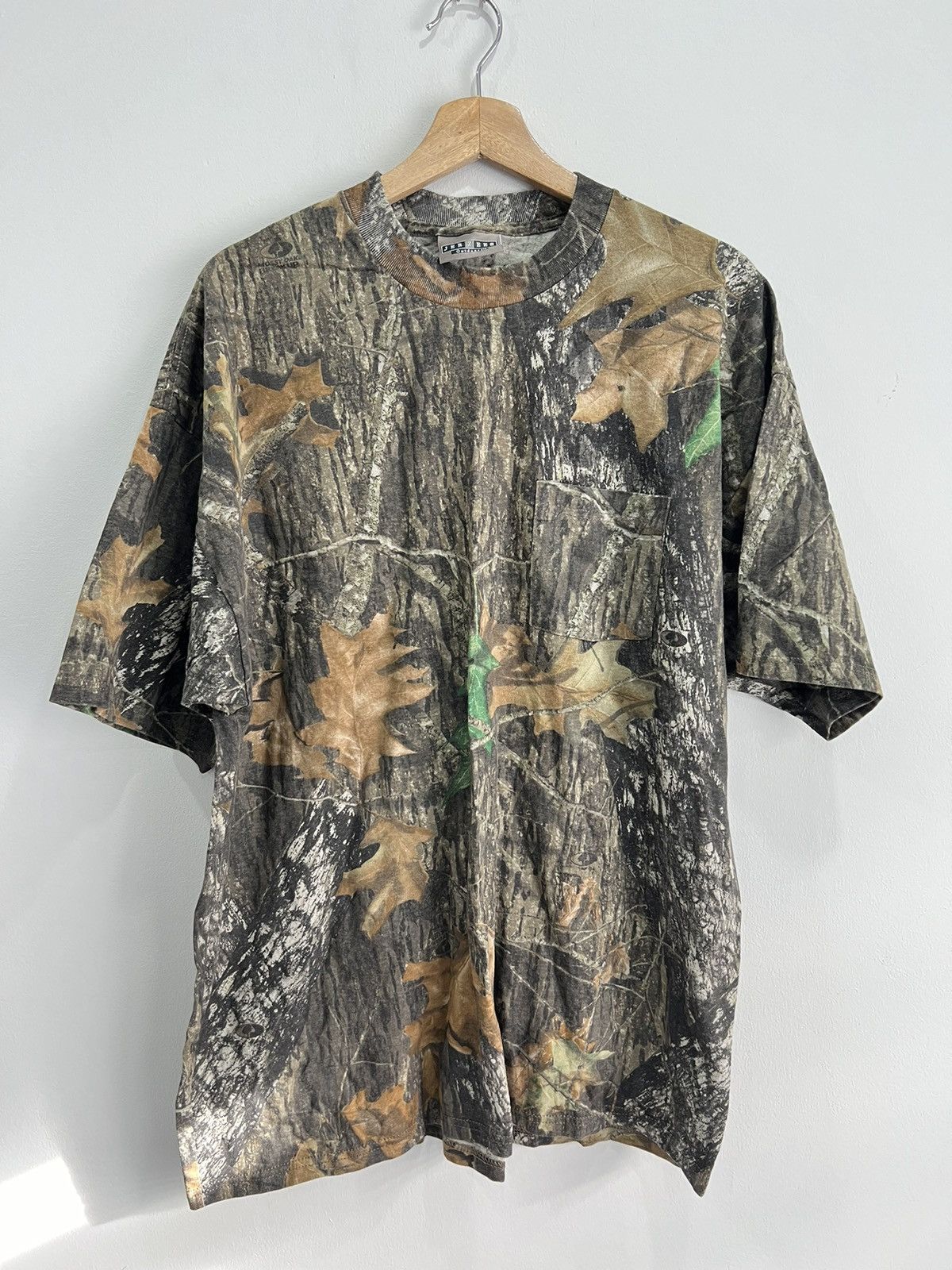 Vintage Camo Real Tree tee shirt mossy oak